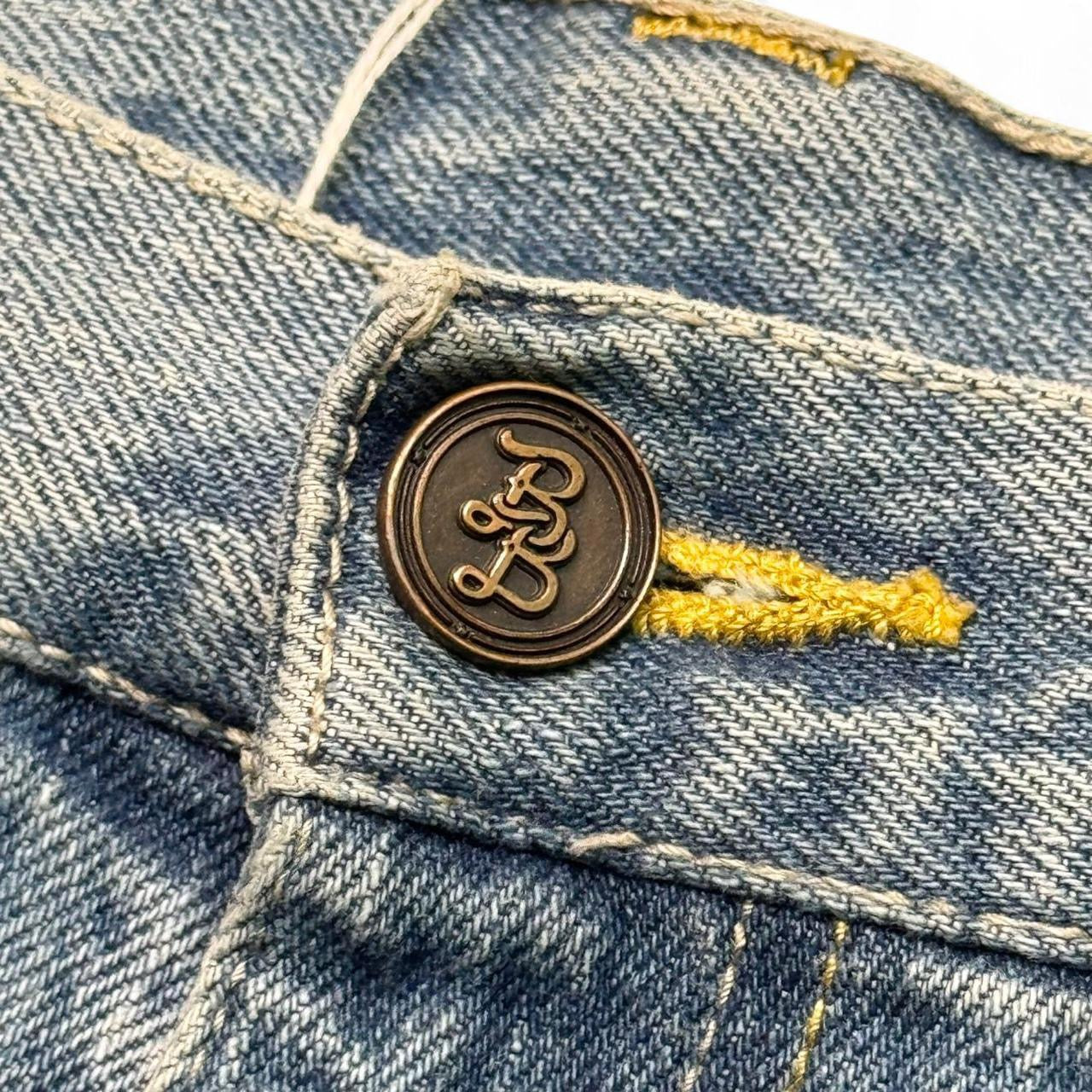 2000s Bad Boy Denim Embroidered Jeans (36x30