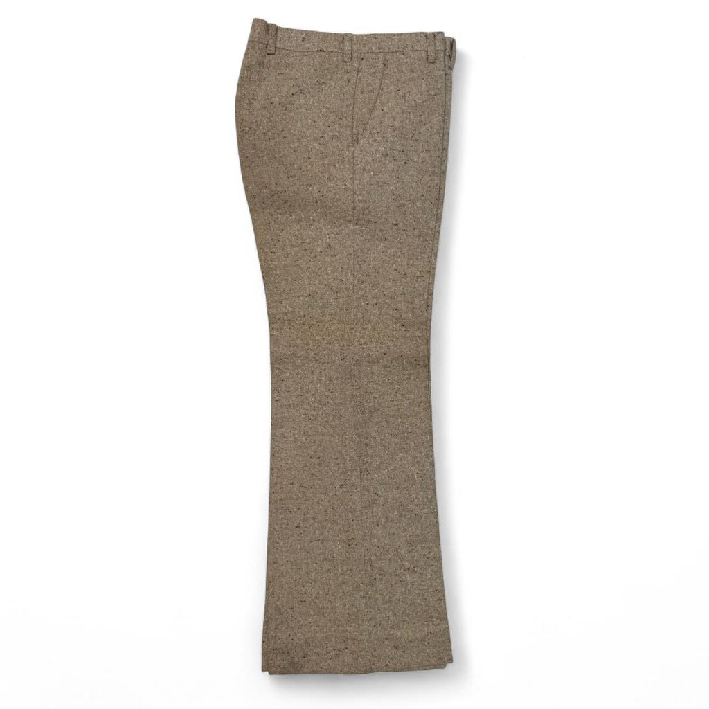 1970s Tweed Flare Dress Pants (31x30.5)