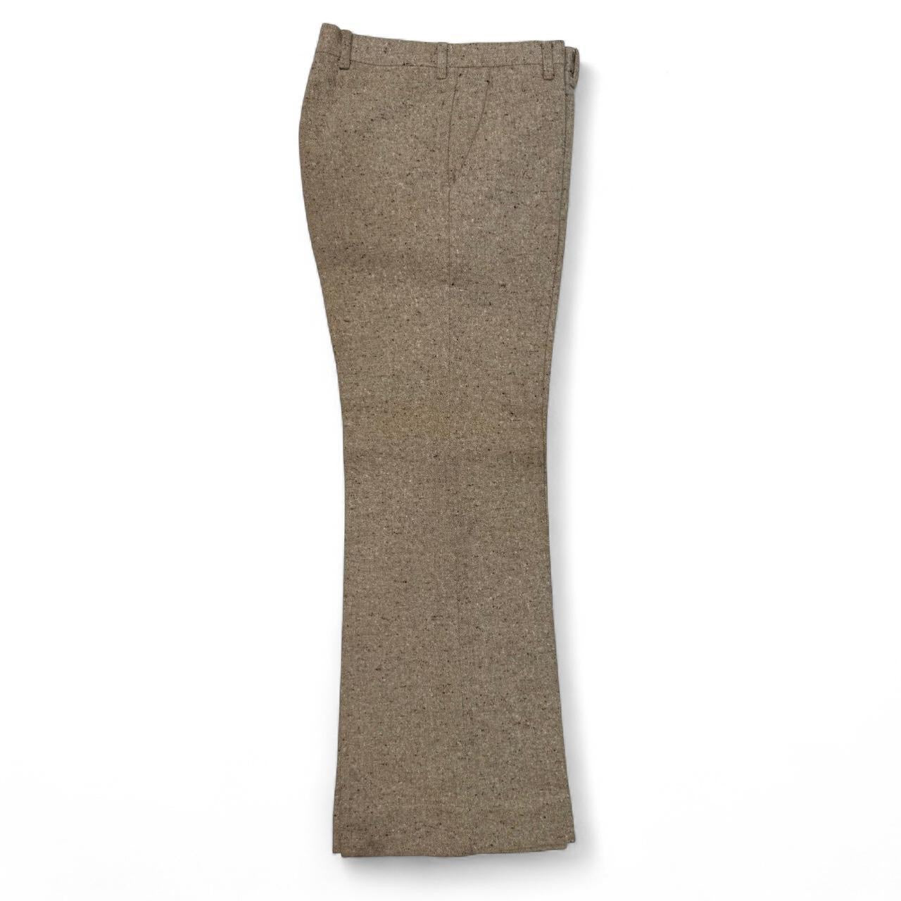 1970s Tweed Flare Dress Pants (31x30.5)