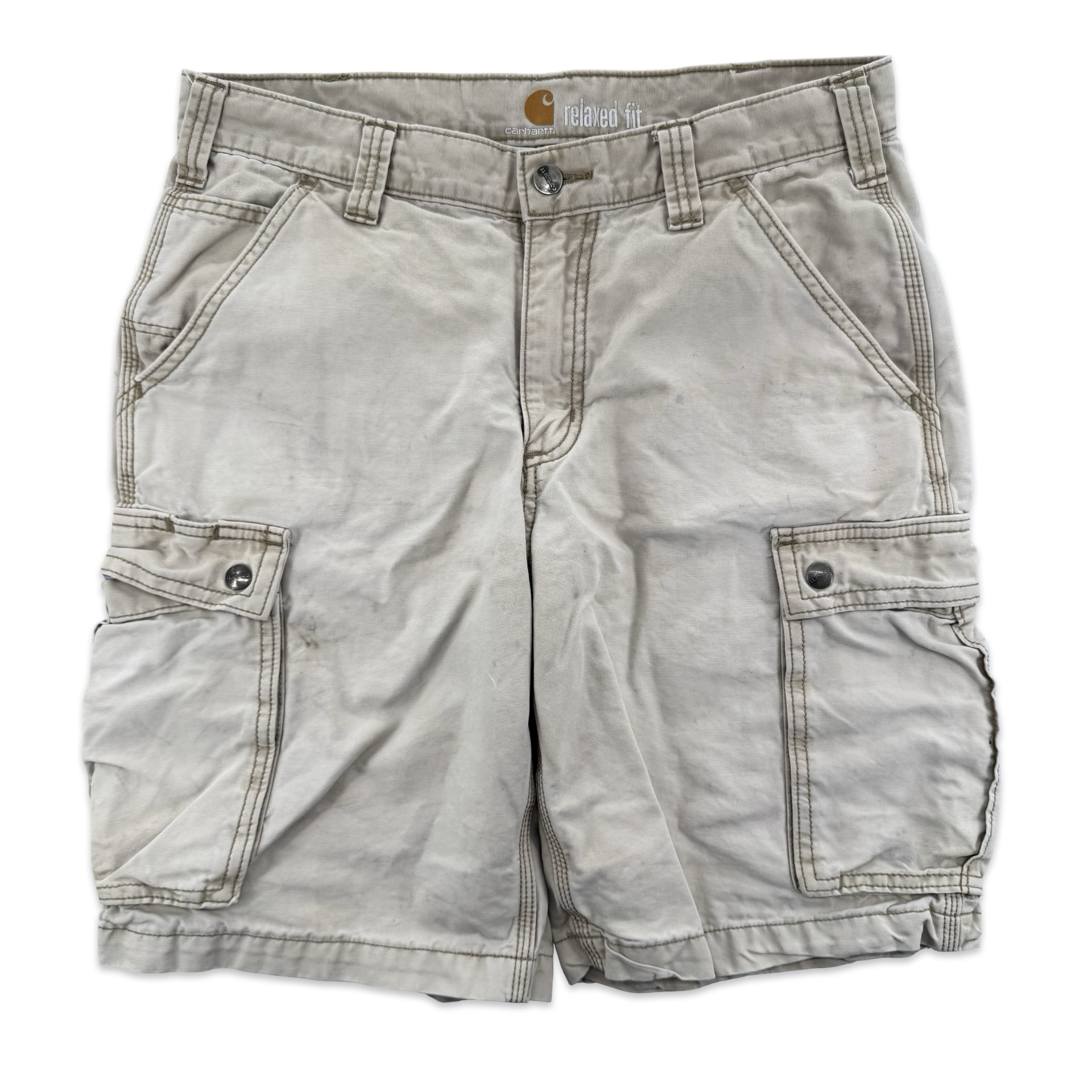 Tan Carhartt Cargo Shorts (32)