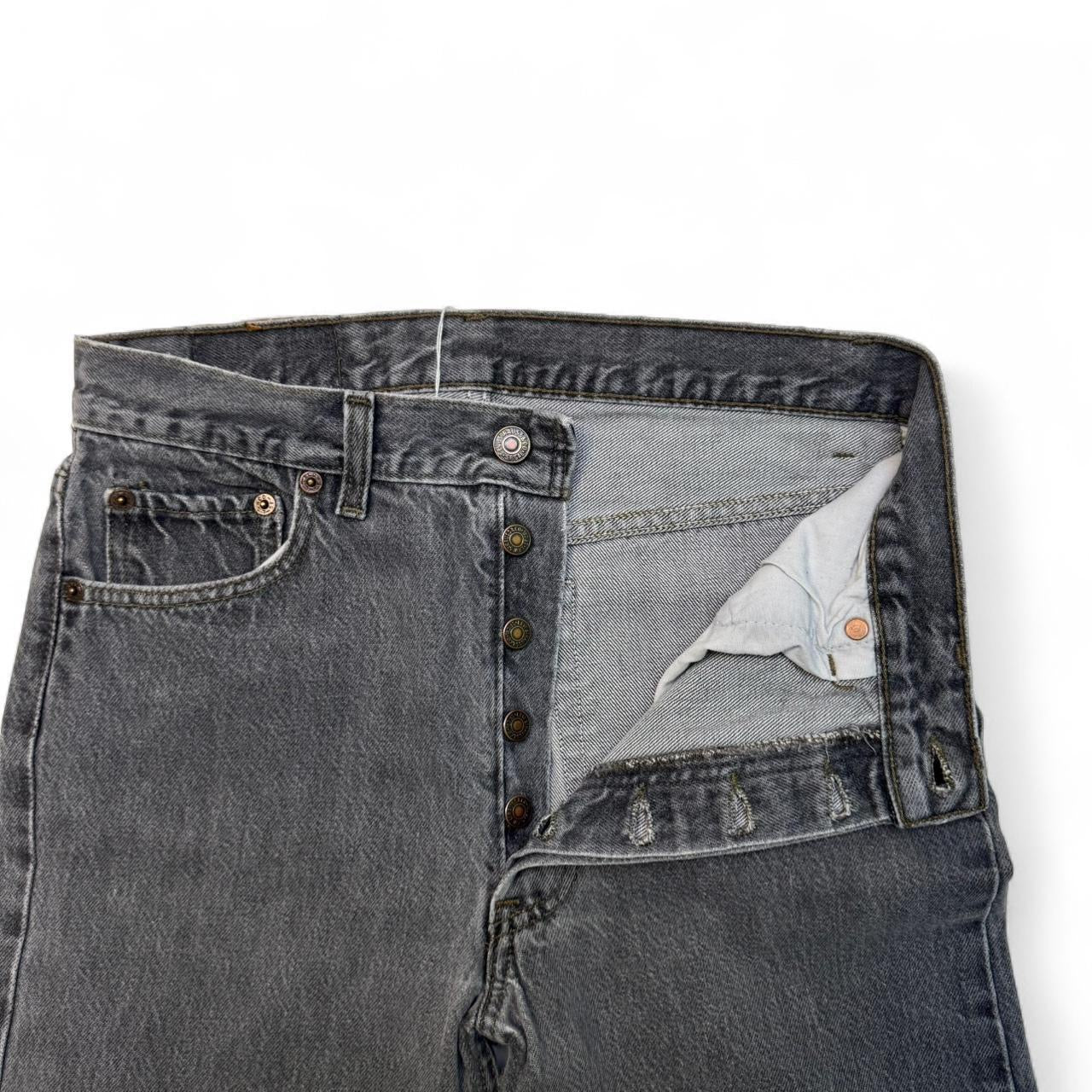 90’s Faded Black Levi’s 501XX Jeans (30x30)