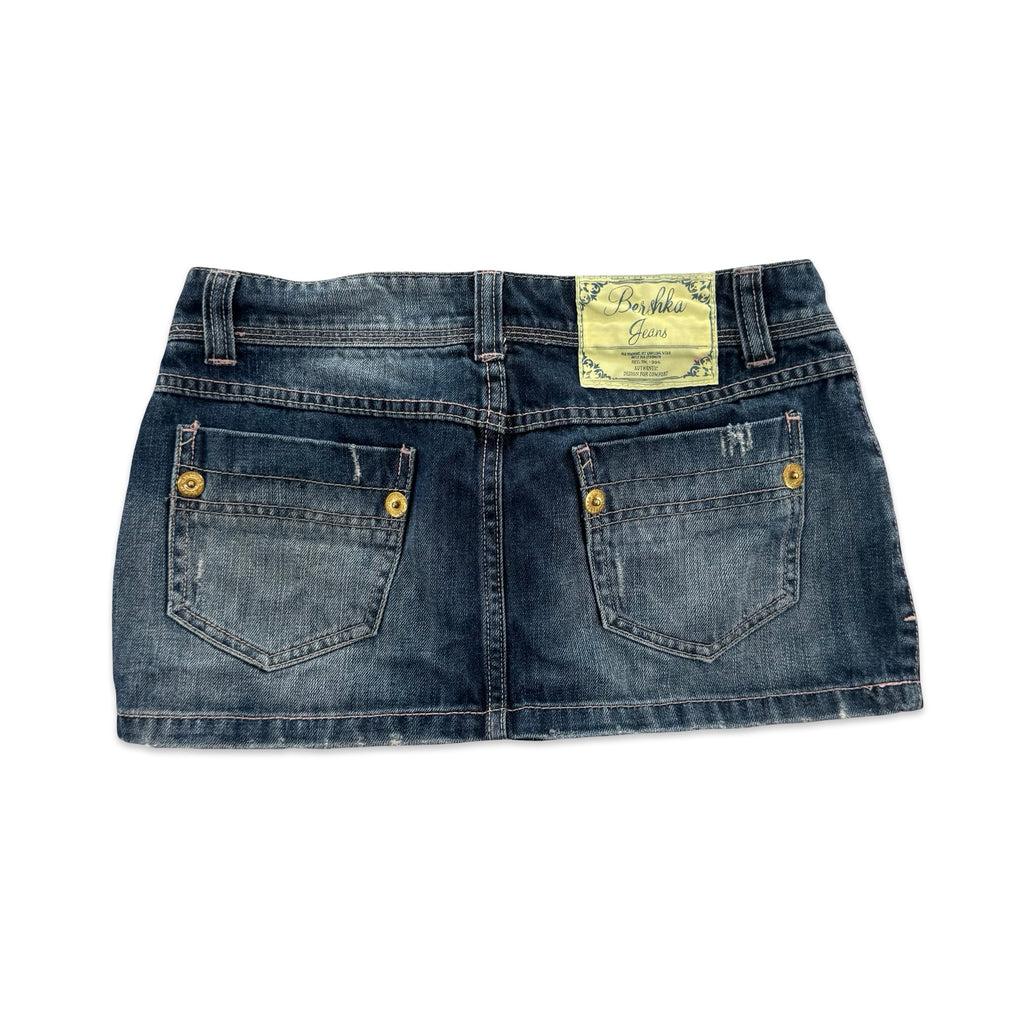 Bershka Jeans Mini Skirt (28”)