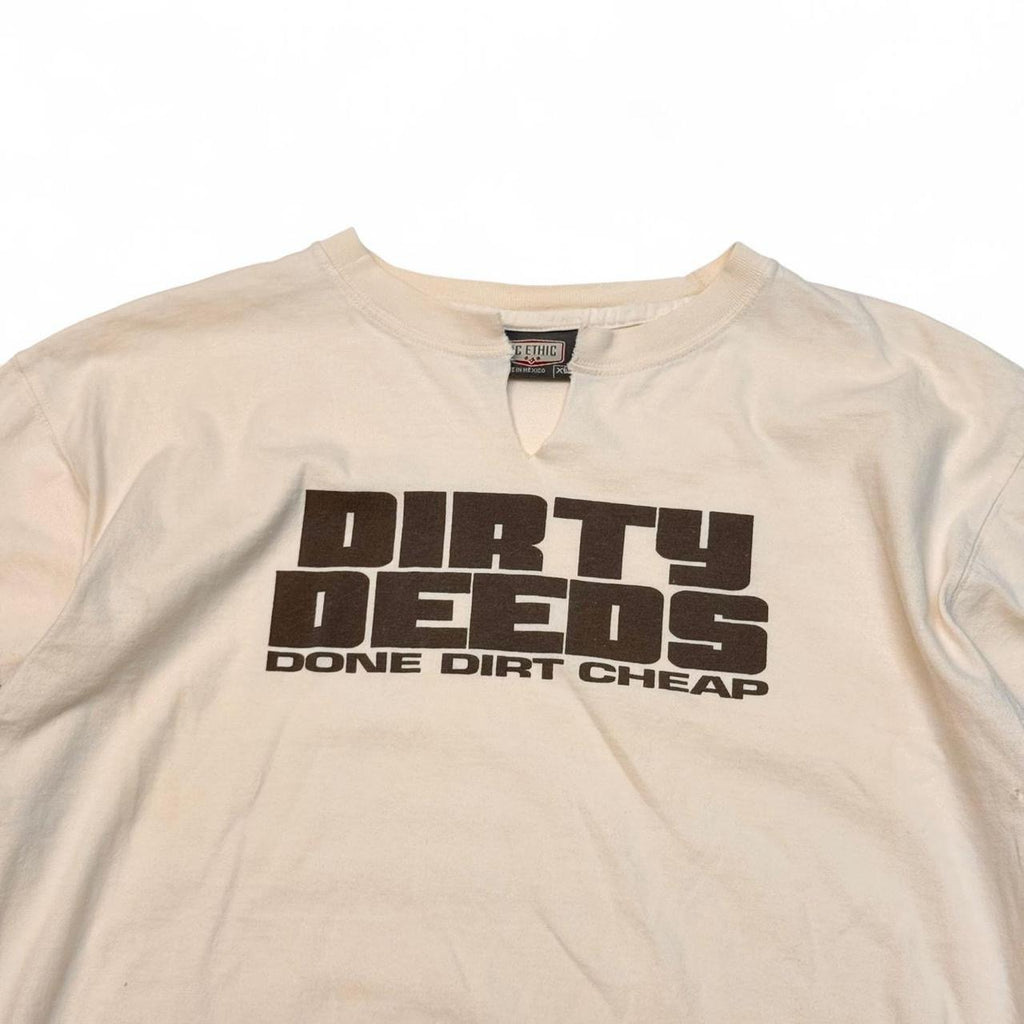 “Dirty Deeds Done Dirt Cheap” 90s Tee (XL)