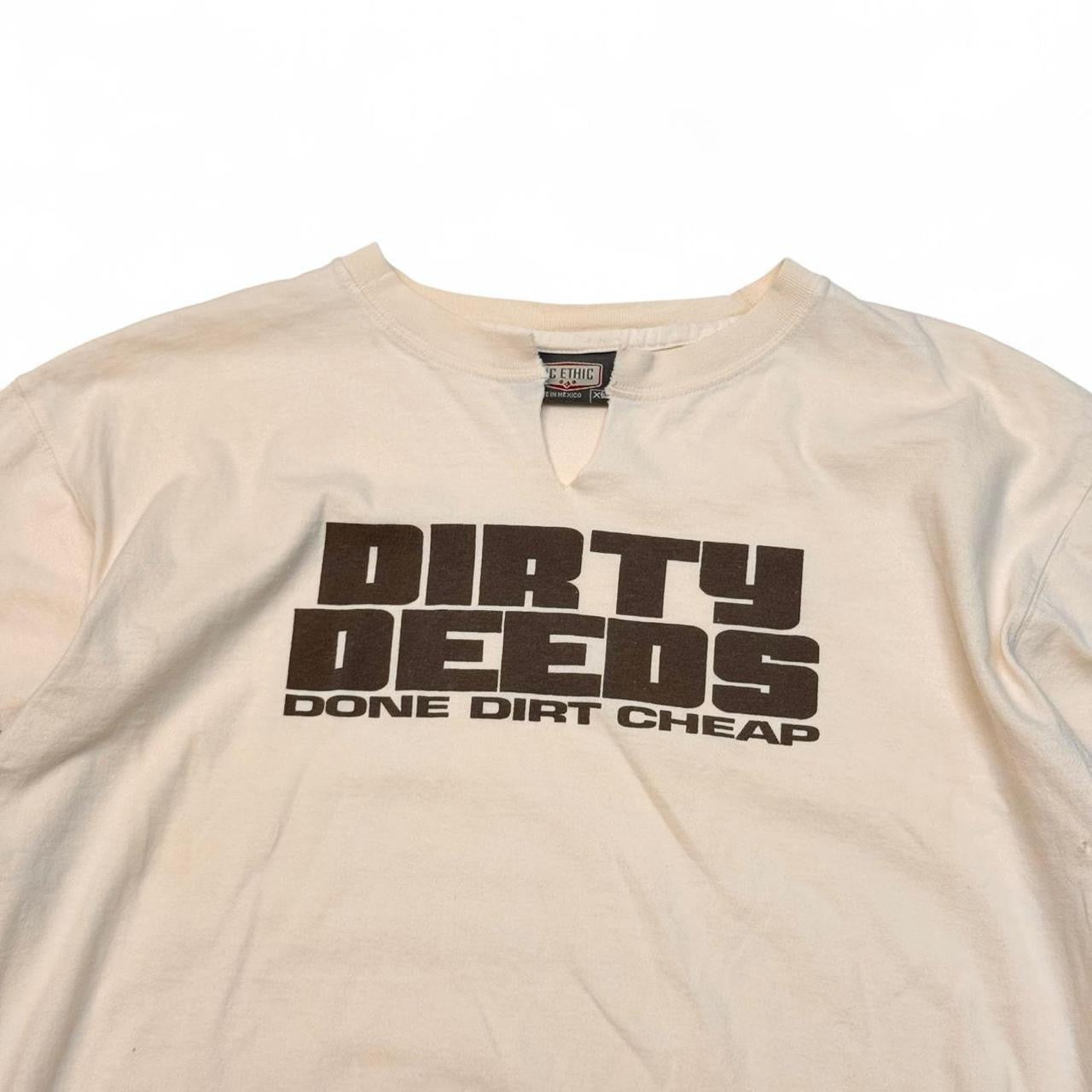 “Dirty Deeds Done Dirt Cheap” 90s Tee (XL)