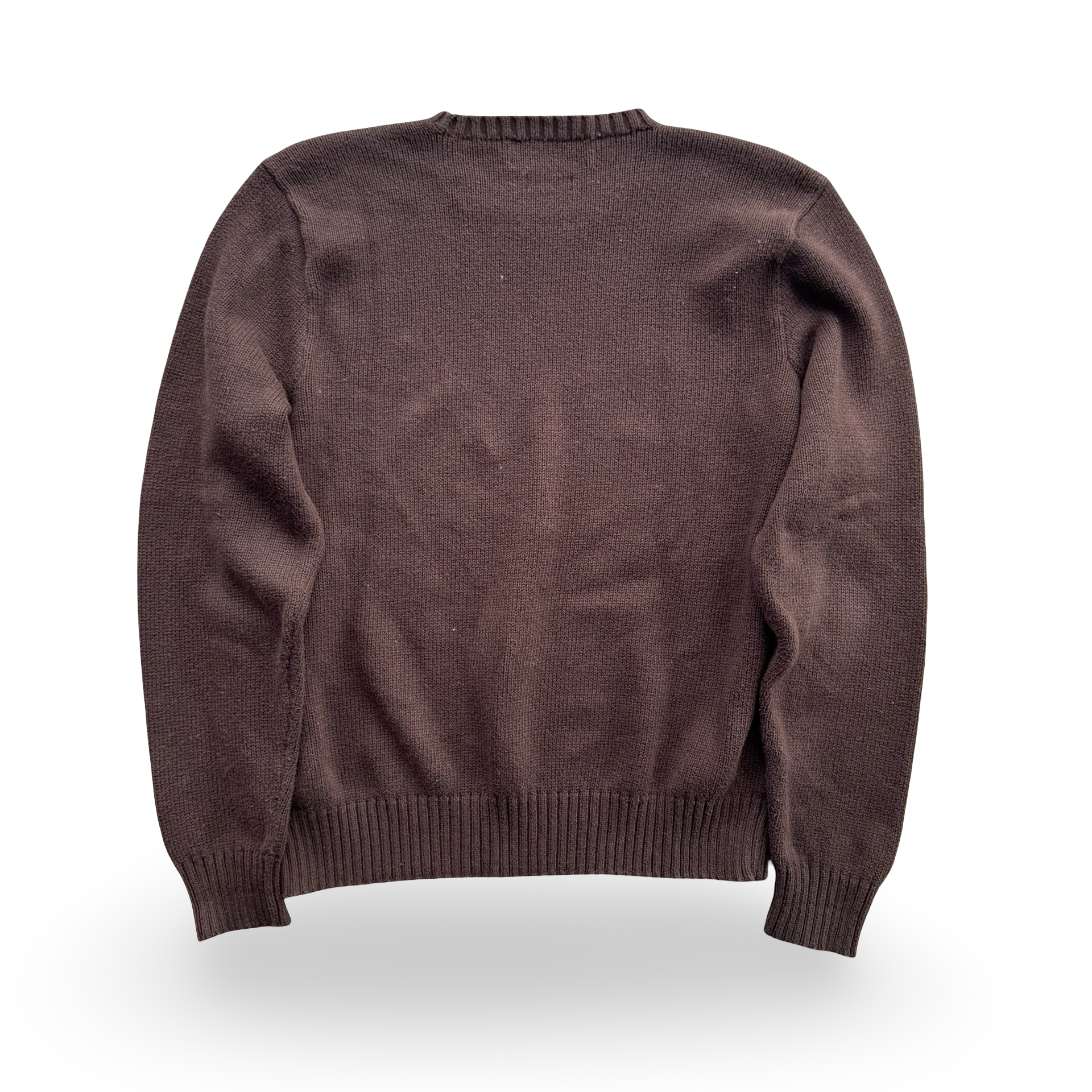 Vintage Brown Ralph Lauren Knit Sweater (L)