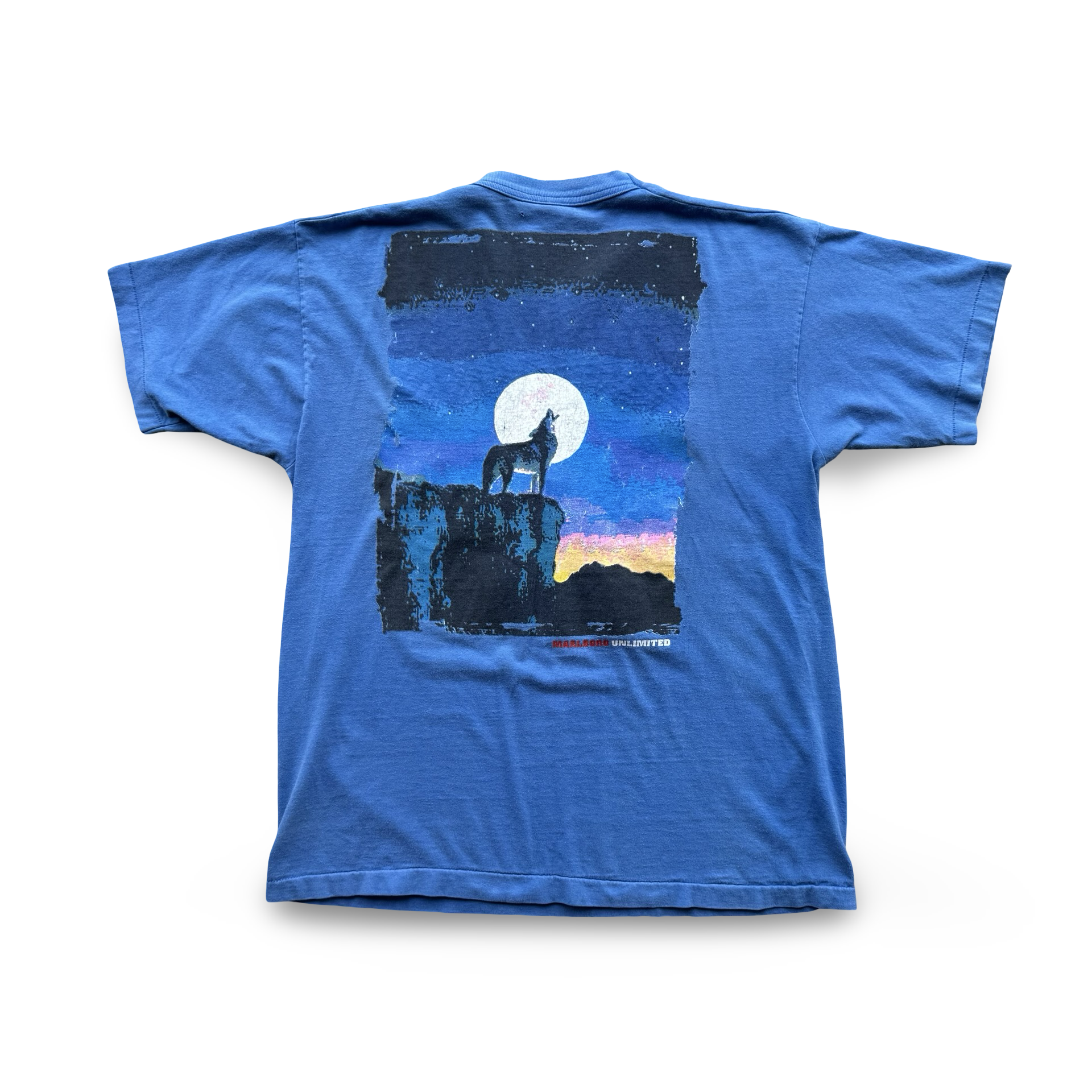 90s Blue Marlboro Unlimited Tee (L)