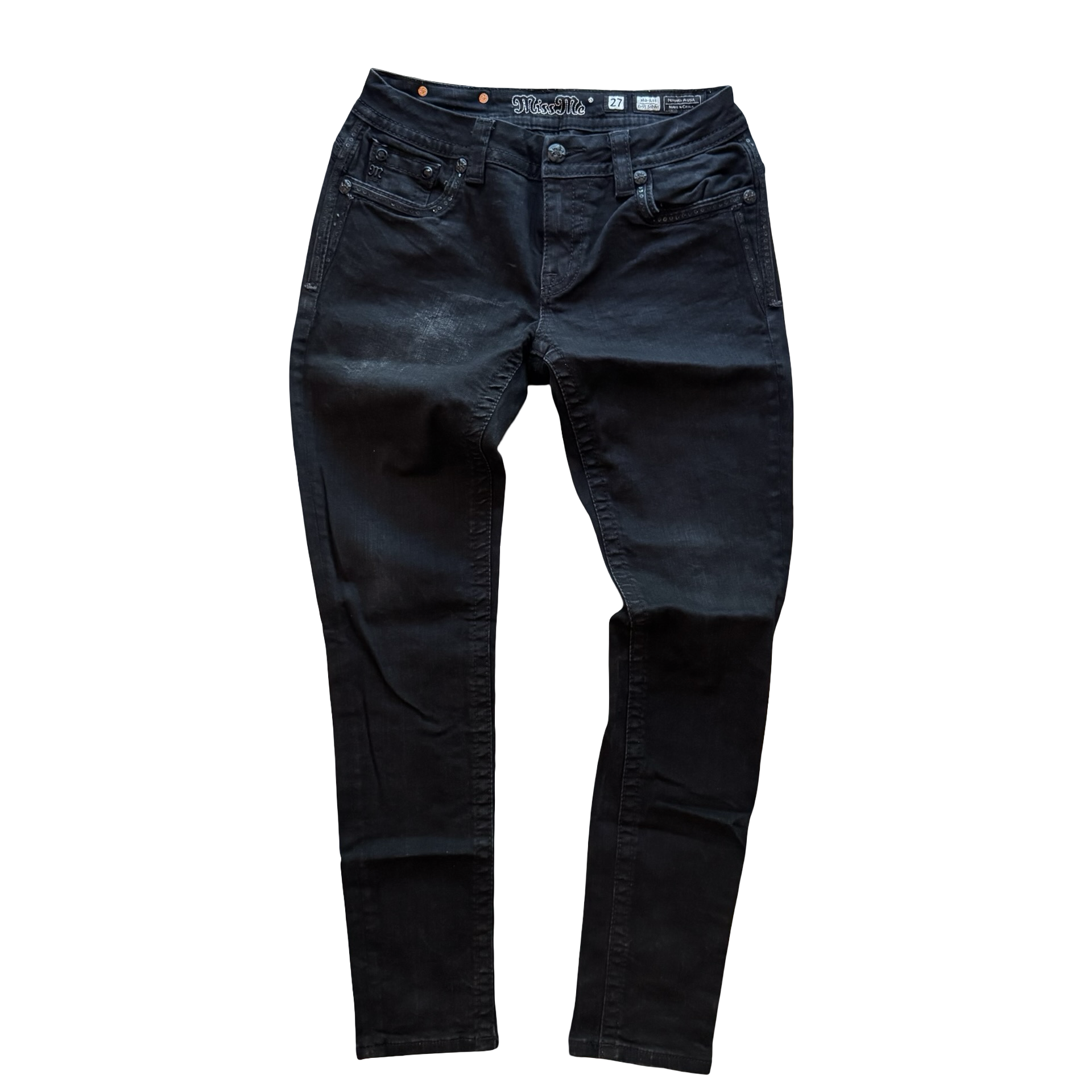 2000s Miss Me Embroidered Jeans (30x31)