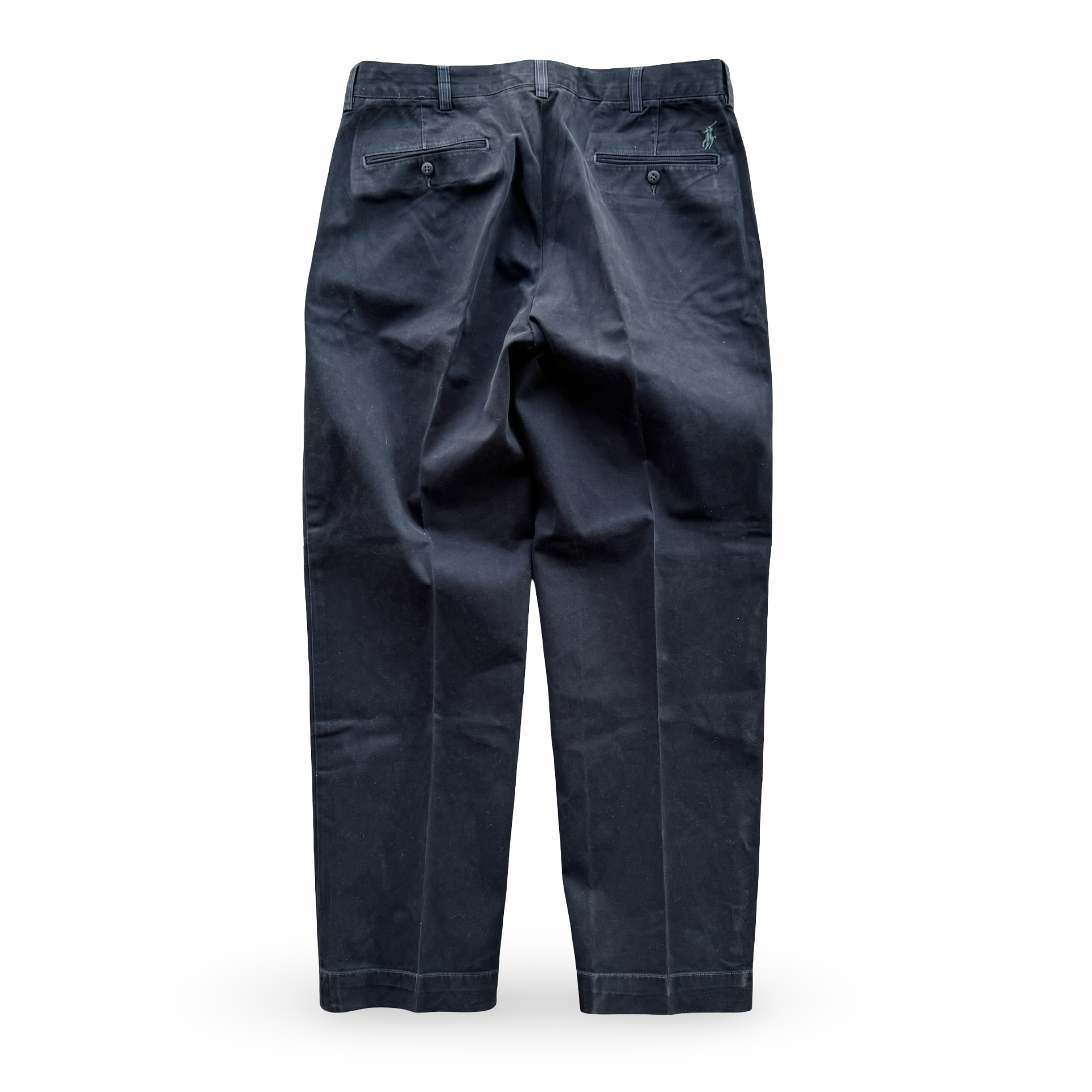 Vintage Black Ralph Lauren Ethan Pant Trousers (34x30)