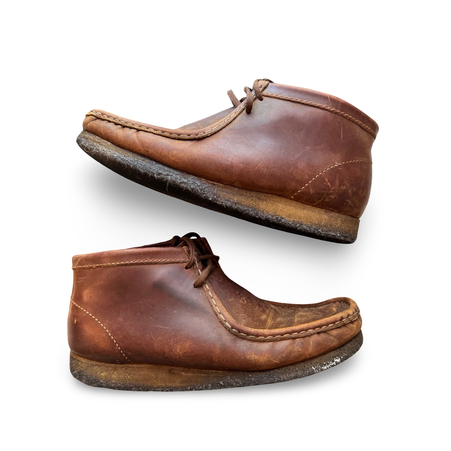 Leather Clark Wallabees (11M)