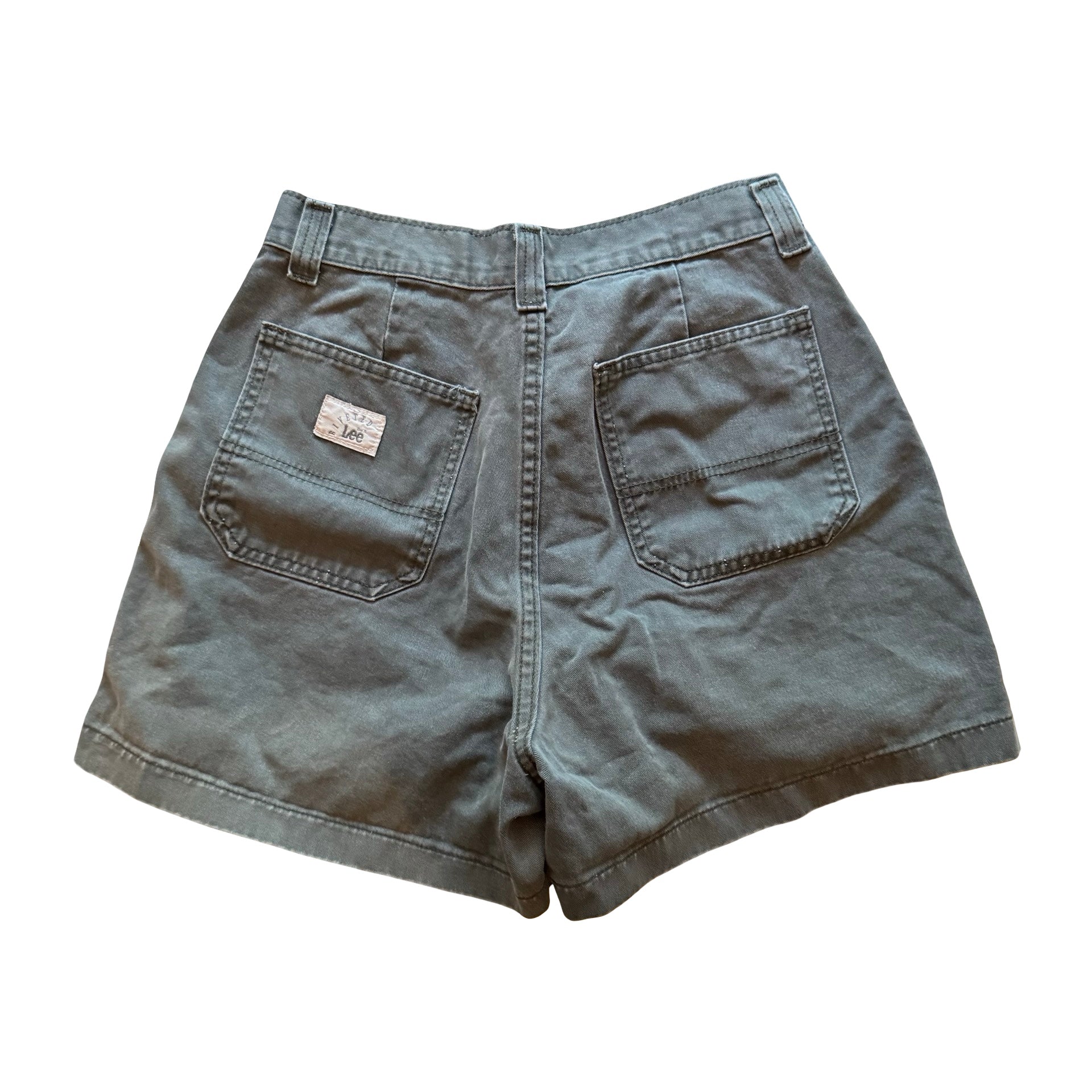 90s Lee Riveted High-Rise Shorts (30”)