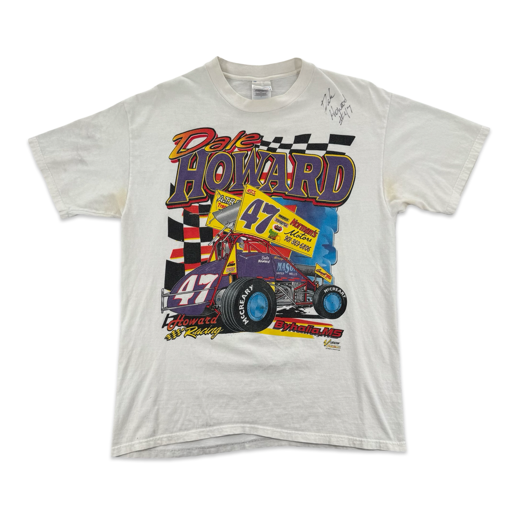 1998 Signed Dale Howard Dirt Track Tee (L)