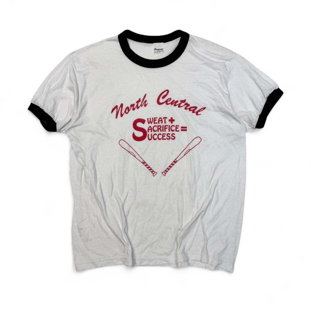 1980s “Sweat + Sacrifice = Success” Ringer Tee