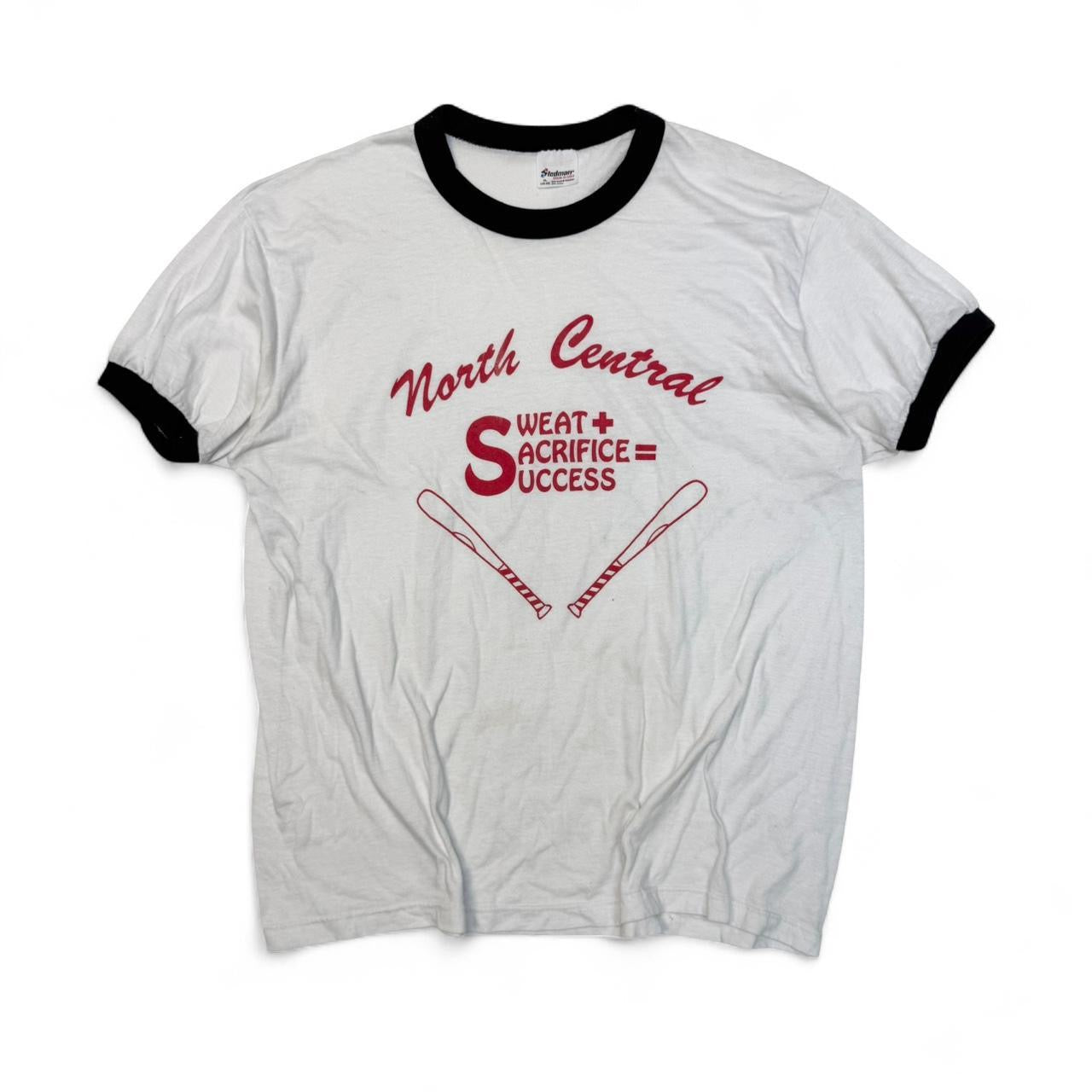 1980s “Sweat + Sacrifice = Success” Ringer Tee