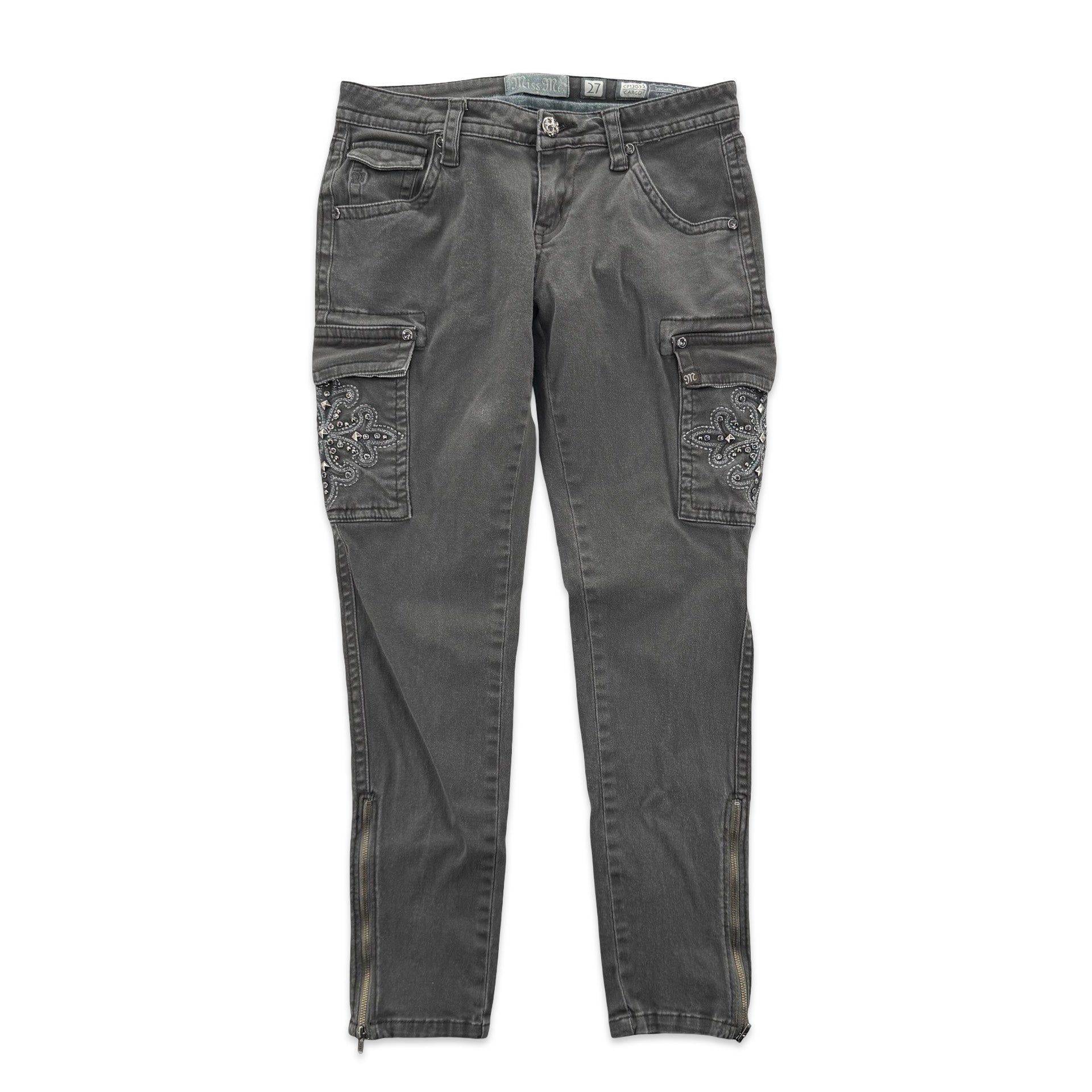 Grey Miss Me Cargos (28x27)