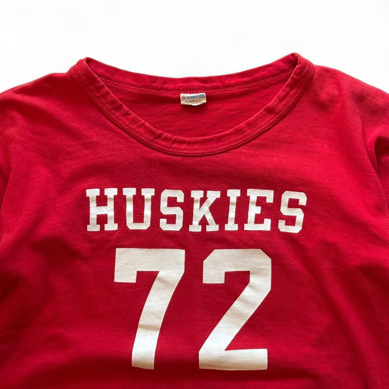 1970s Champion Huskies Jersey Tee (L)
