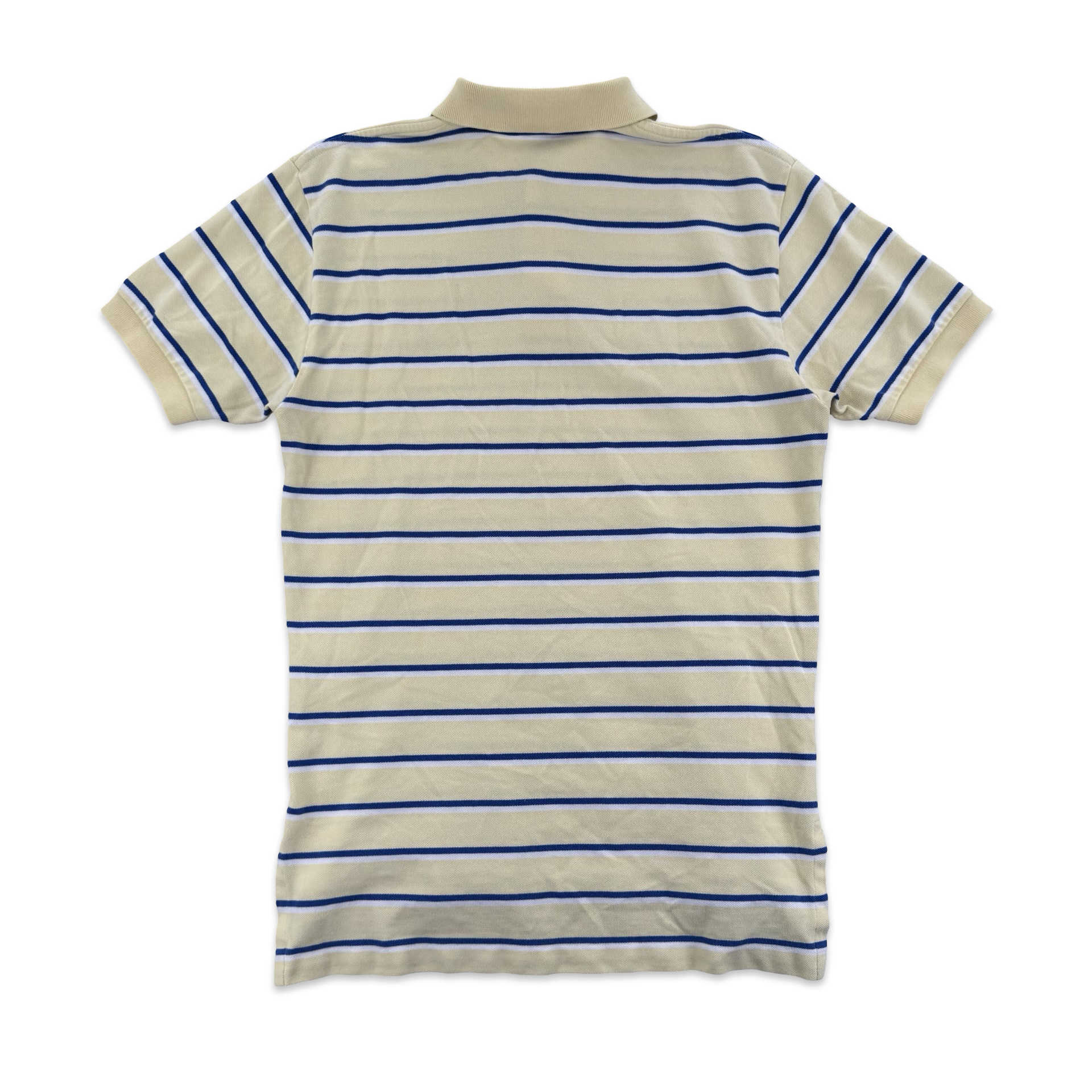 Vintage Yellow & Blue Striped Ralph Lauren Polo (S)