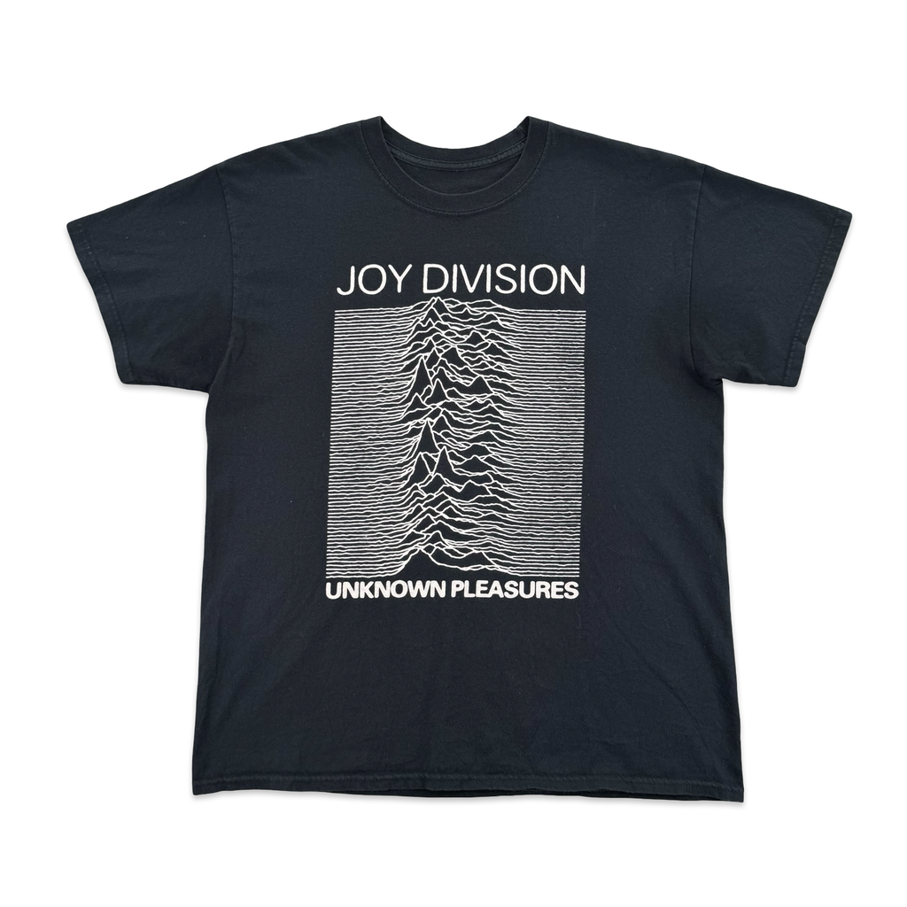 Black Joy Division Unknown Pleasures Tee (L)