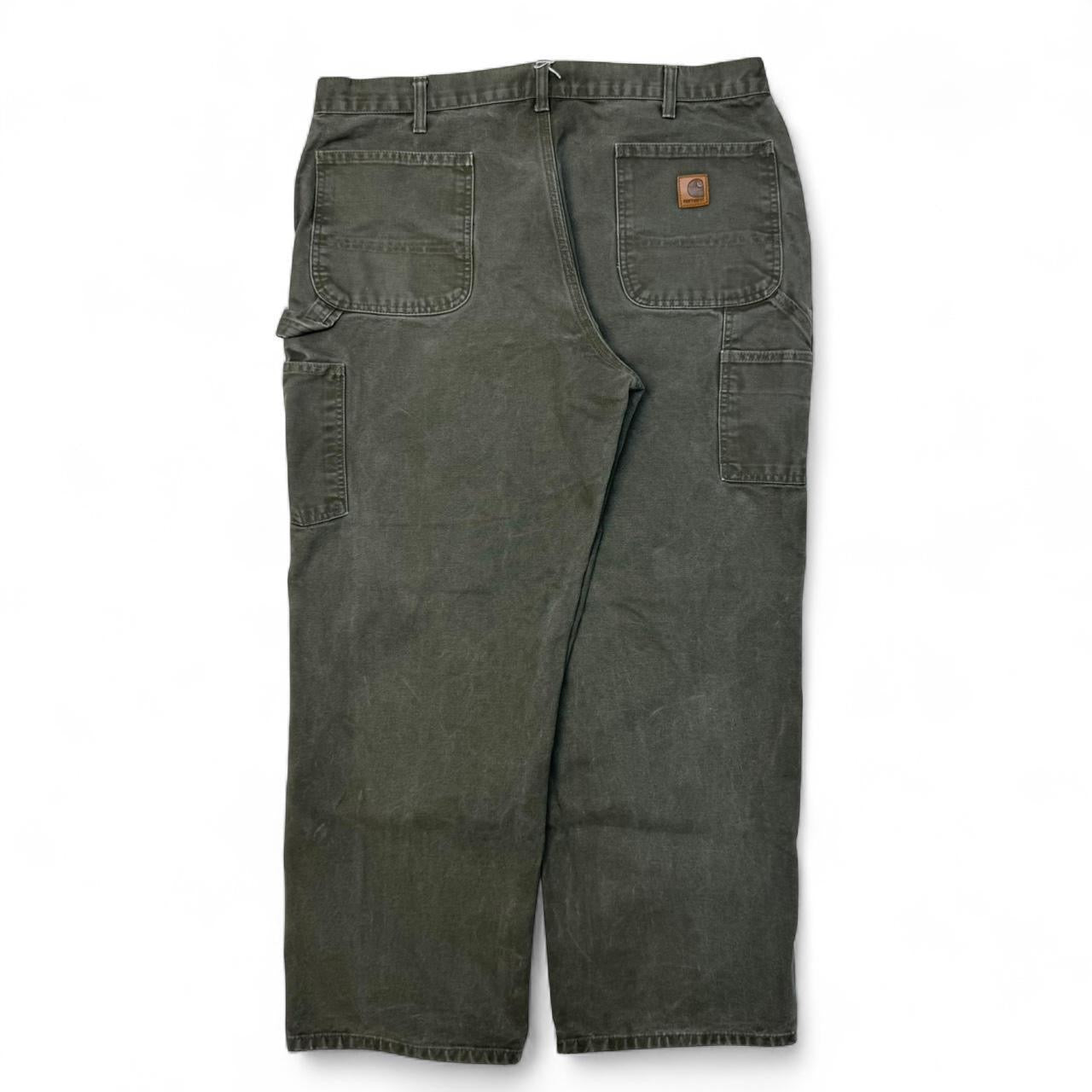 90’s Green Carhartt Carpenter Pants (38x28)
