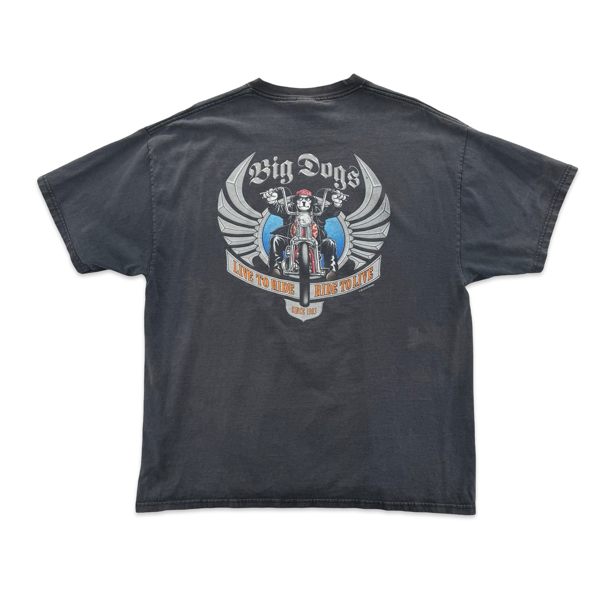 Vintage Big Dogs Biker Tee (XL)