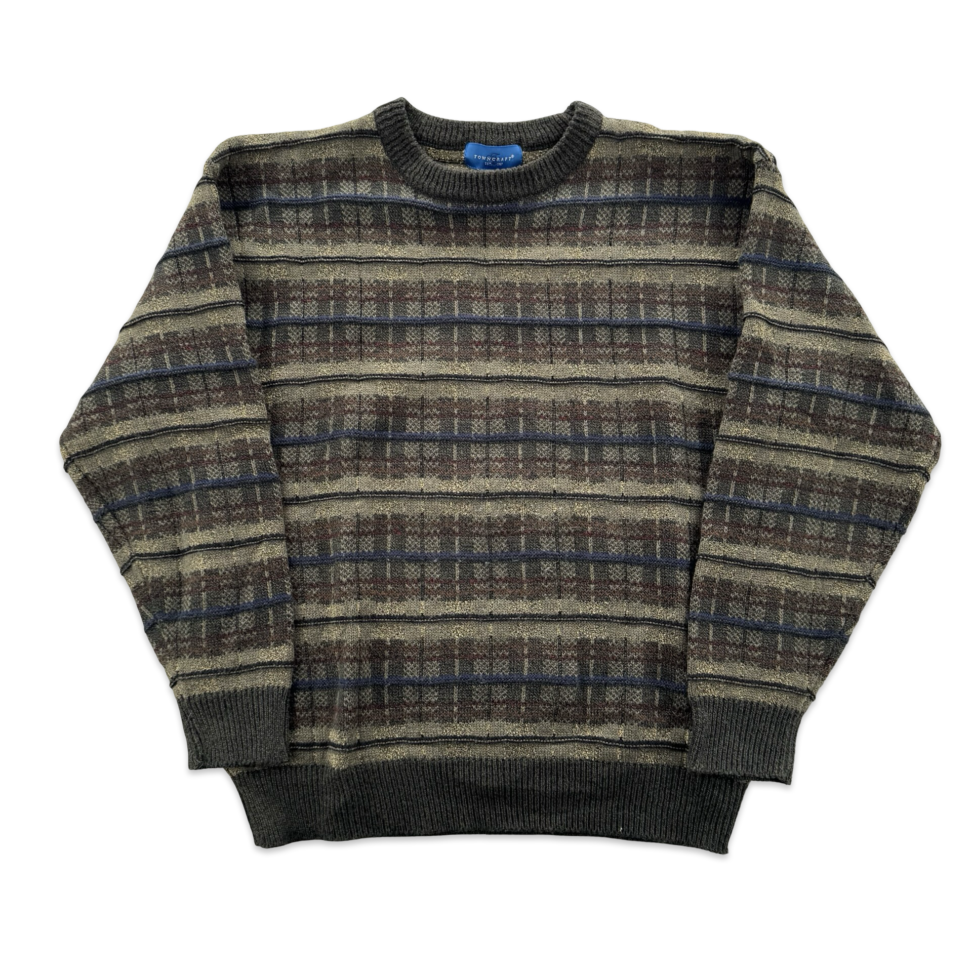 Vintage Town Craft Knit Sweater (M)