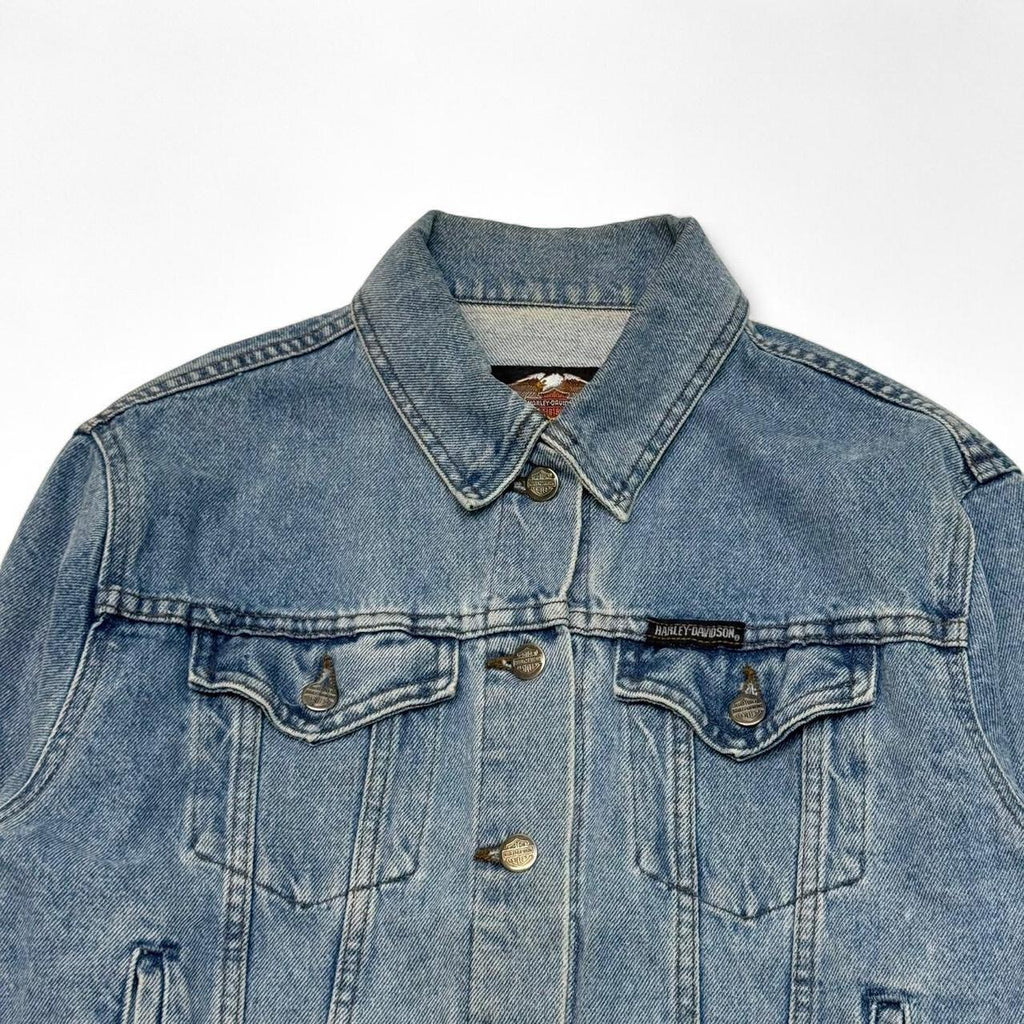 Vintage Harley Davidson Denim Jacket (M)
