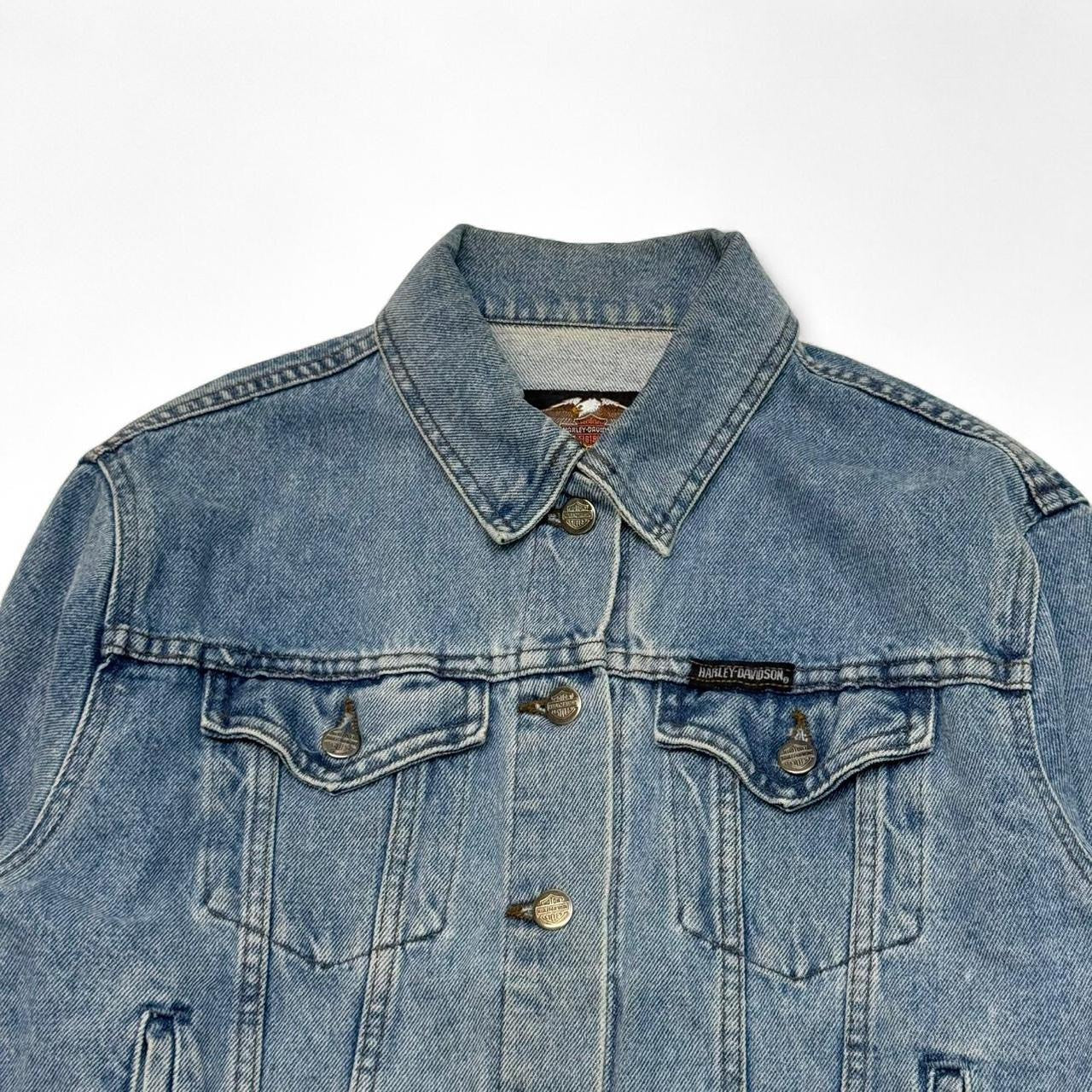 Vintage Harley Davidson Denim Jacket (M)