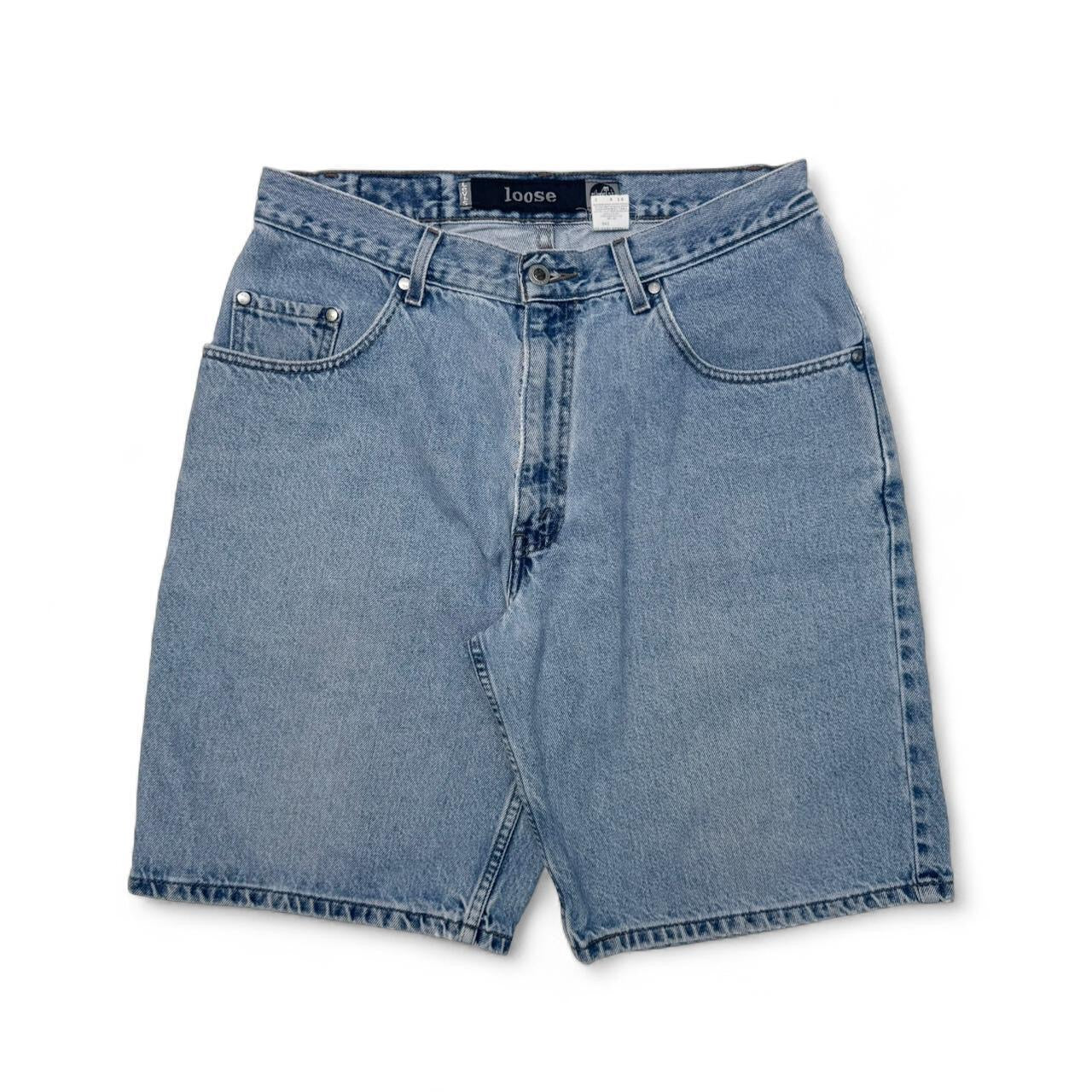 1990’s Levi’s Silvertab Loose Fit Denim Shorts (32)