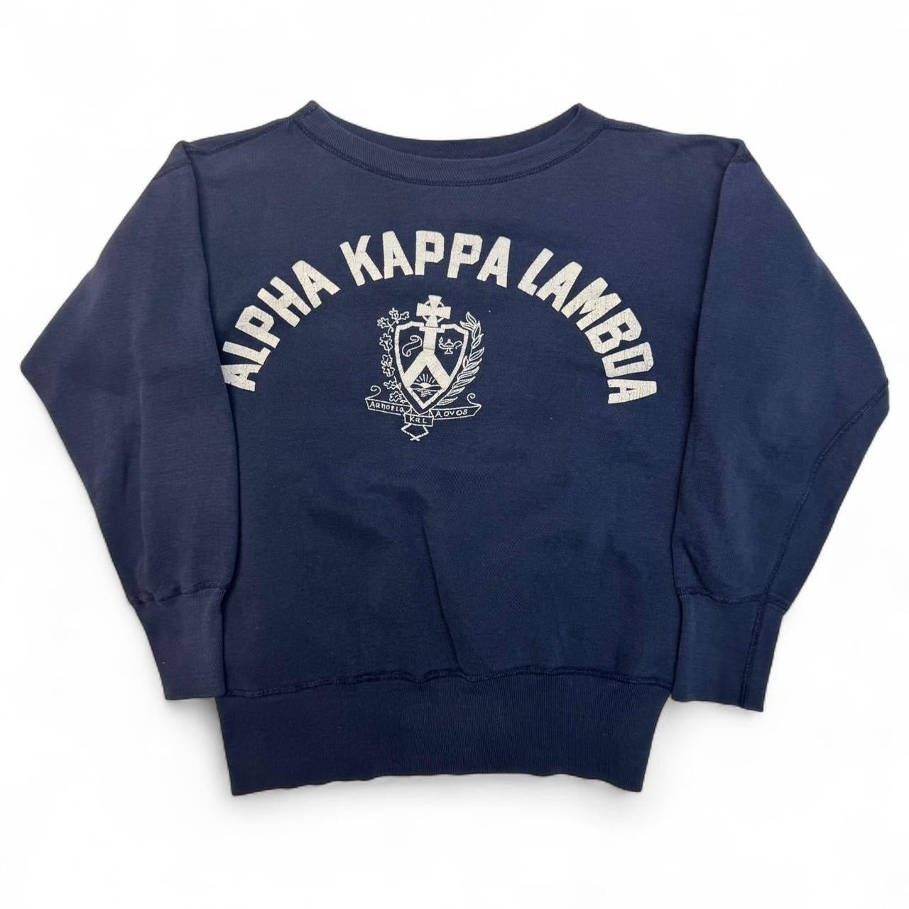 1950s Champion Running Man Fraternity Crewneck Sweatshirt (M)