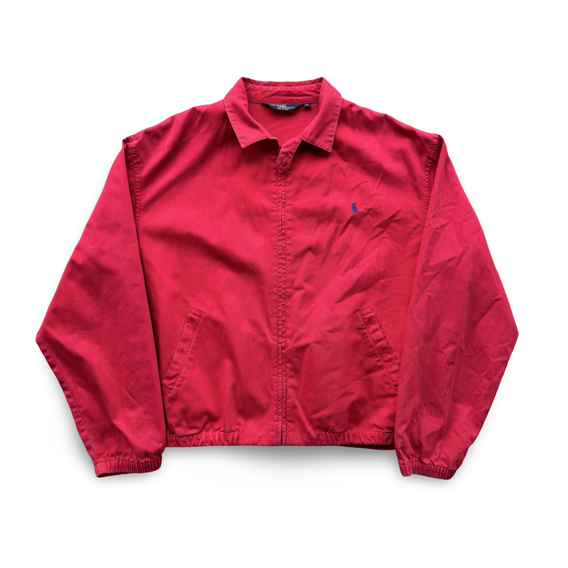Vintage Red Ralph Lauren Harrington Jacket (L)