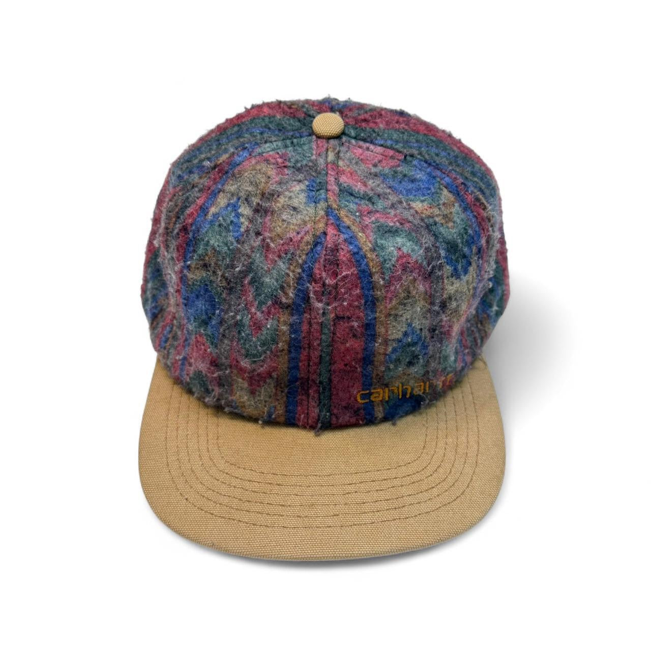 Vintage Carhartt Aztec Blanket Hat