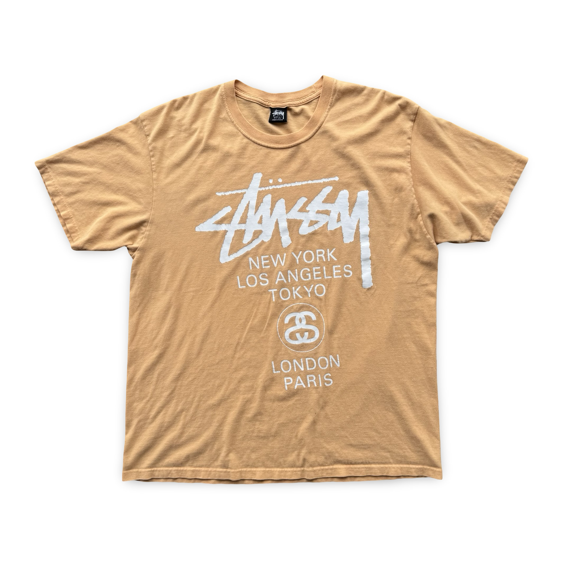 Peach Stüssy International Tee (L)
