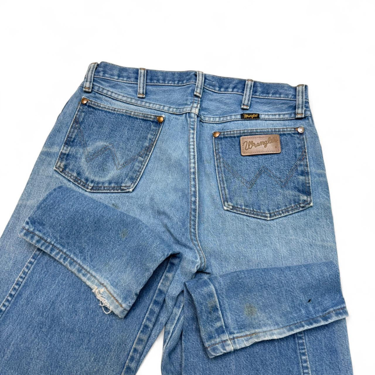 Faded Wrangler Straight Fit Jeans (30x34.5)