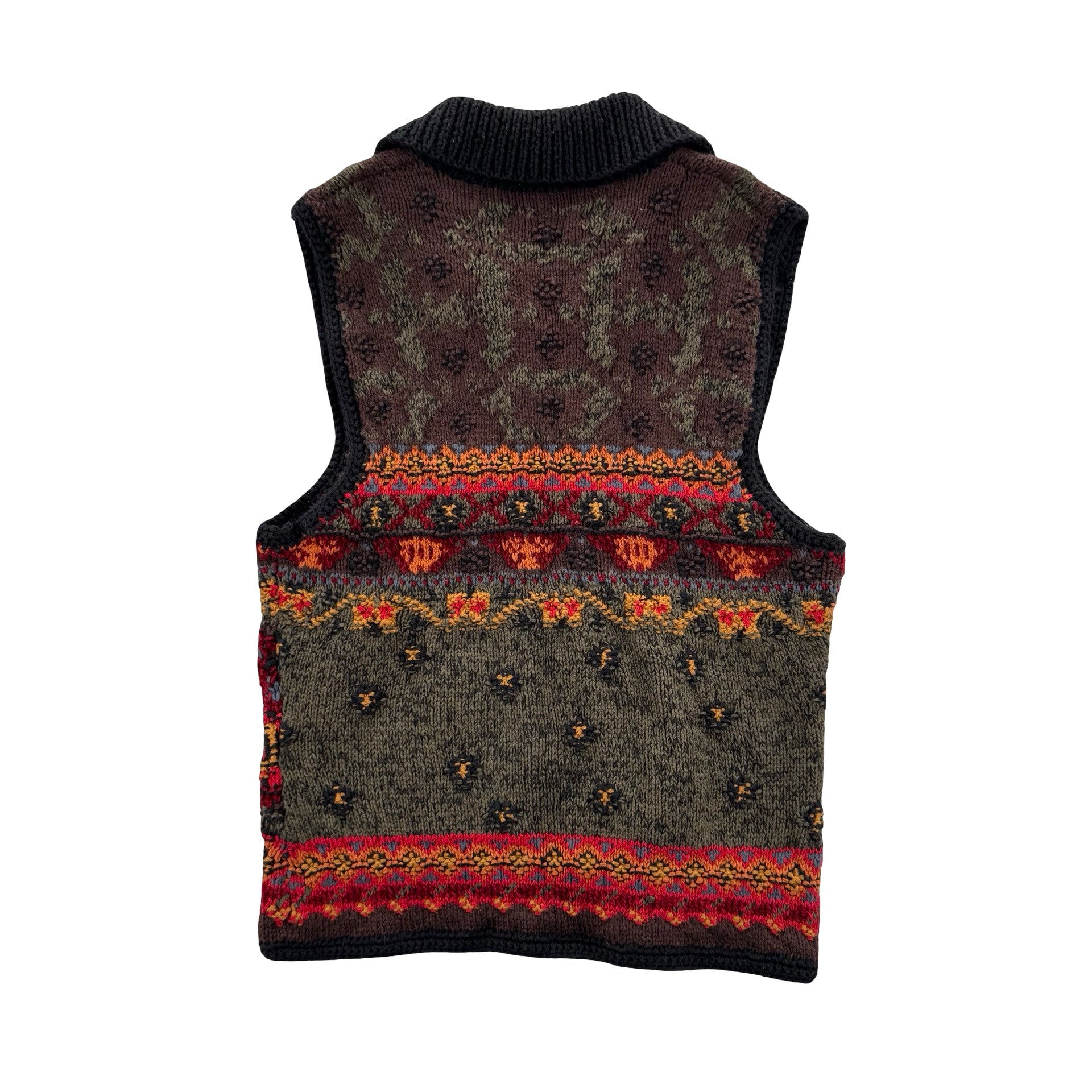 Vintage Hand Knit Vest (S)