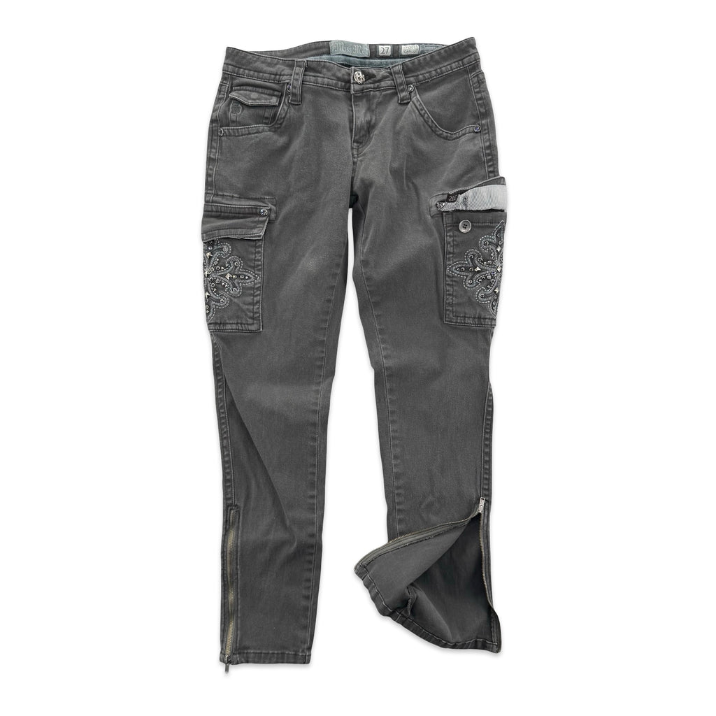 Grey Miss Me Cargos (28x27)