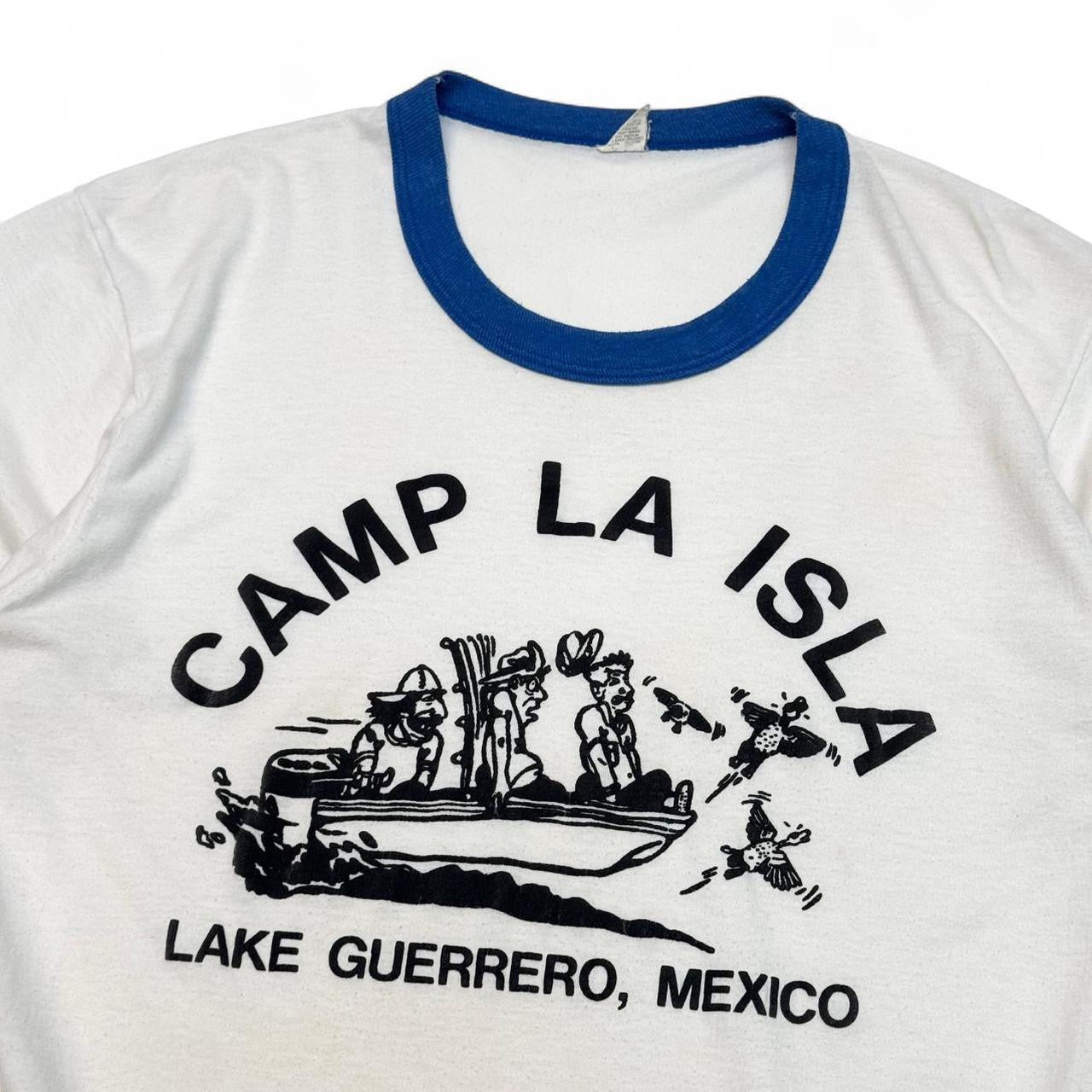 1980s Camp La Isla Ringer Tourist Tee (L)