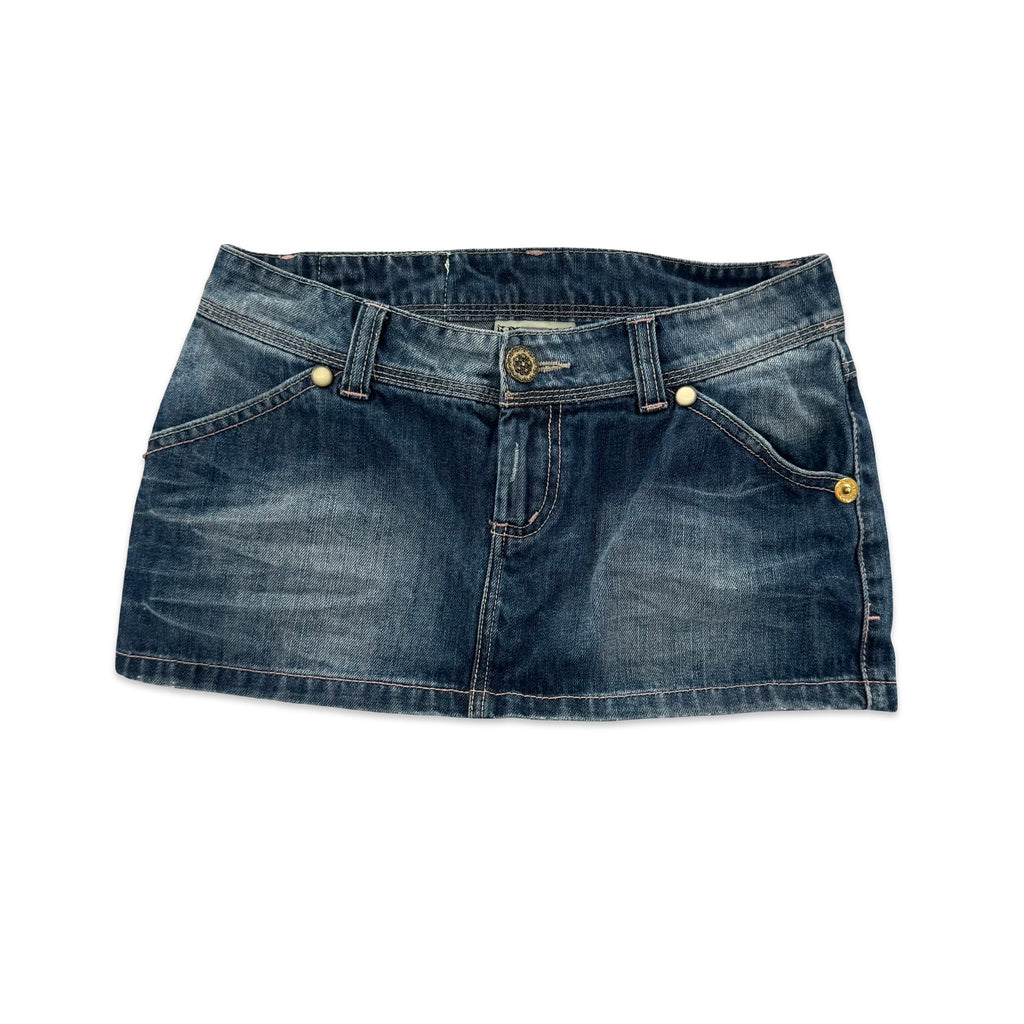 Bershka Jeans Mini Skirt (28”)