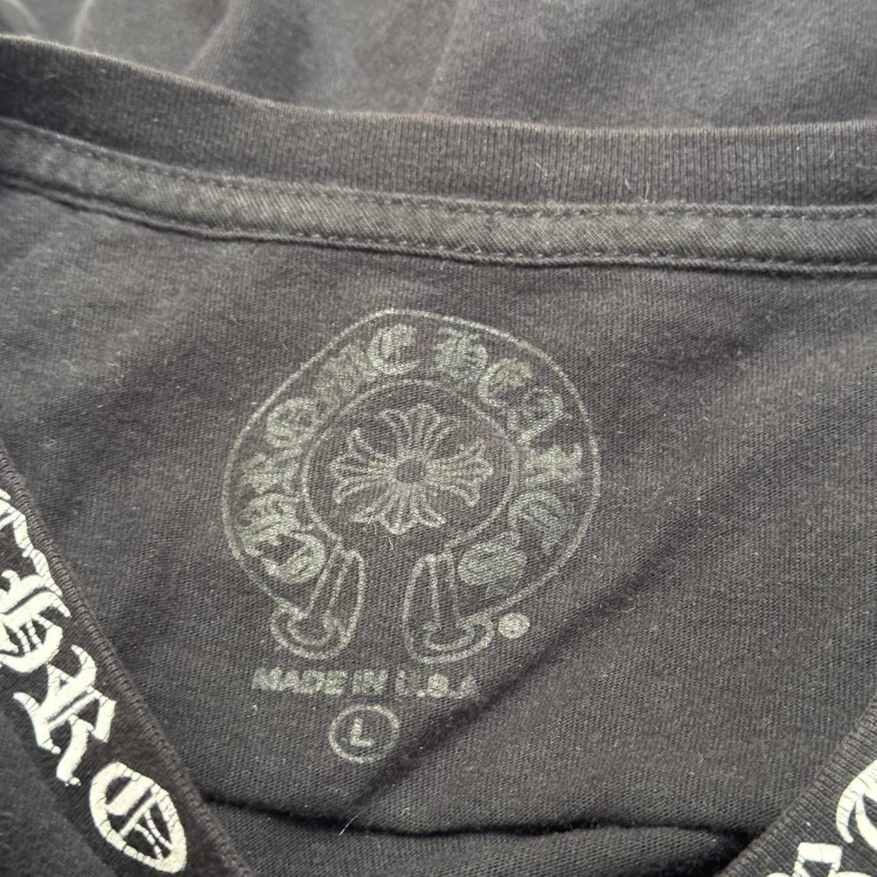 Chrome Hearts Neck Print Long sleeve Tee (L)