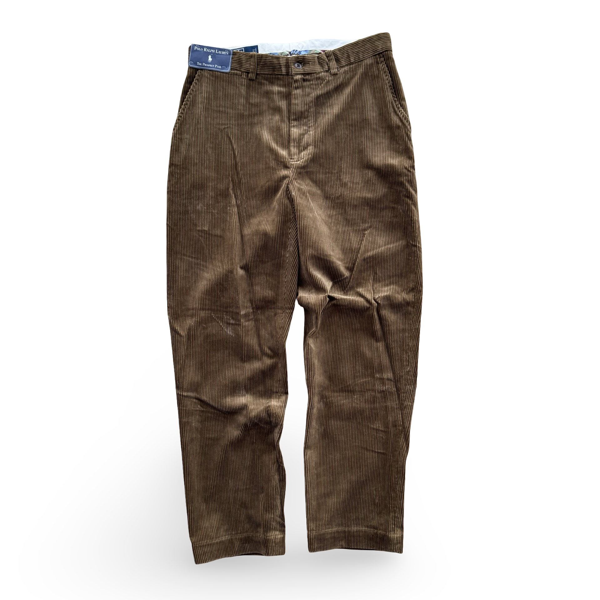 Vintage Ralph Lauren Brown Corduroy Prospect Pant (34x30)