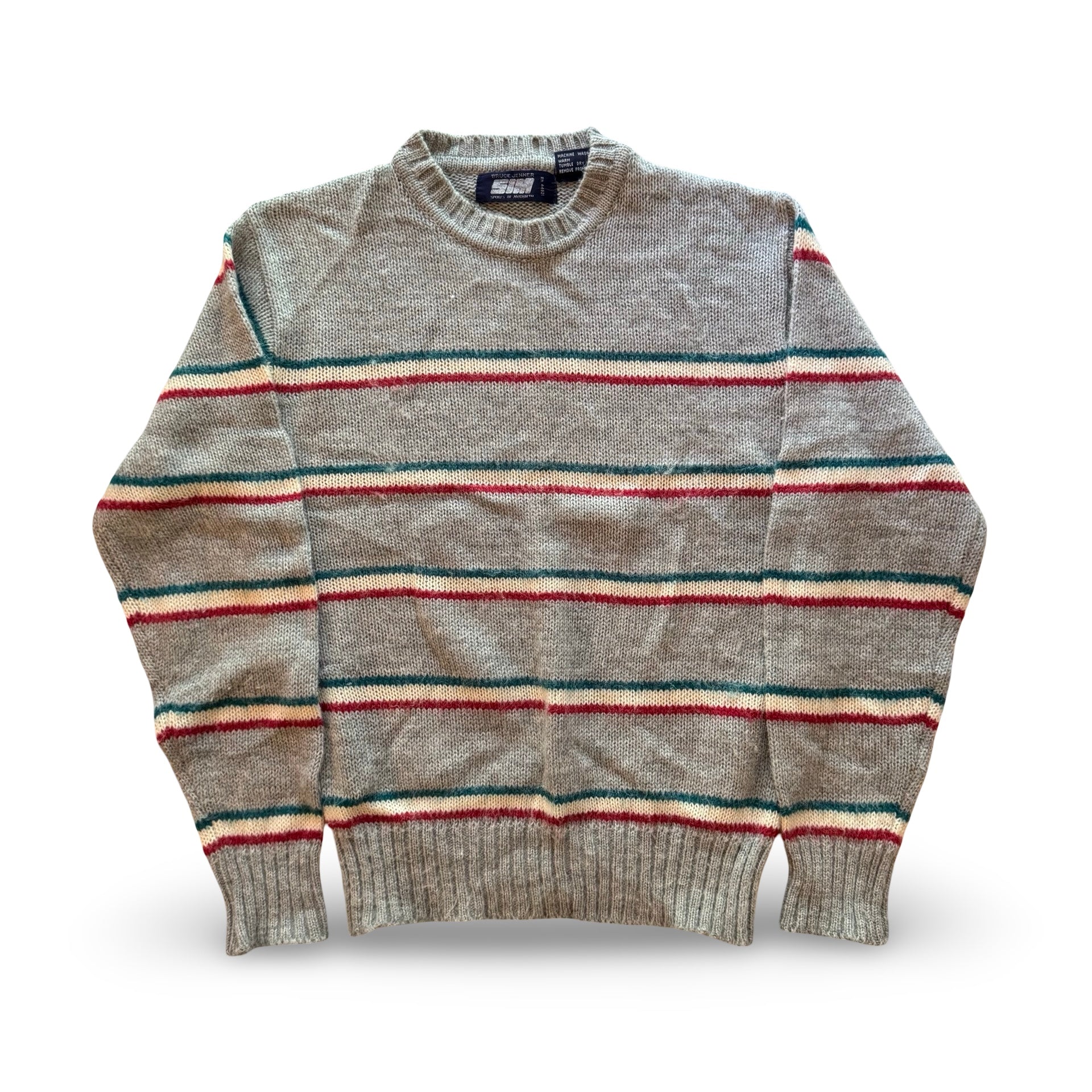 90s Bruce Jenner SIM Knit Sweater (M)
