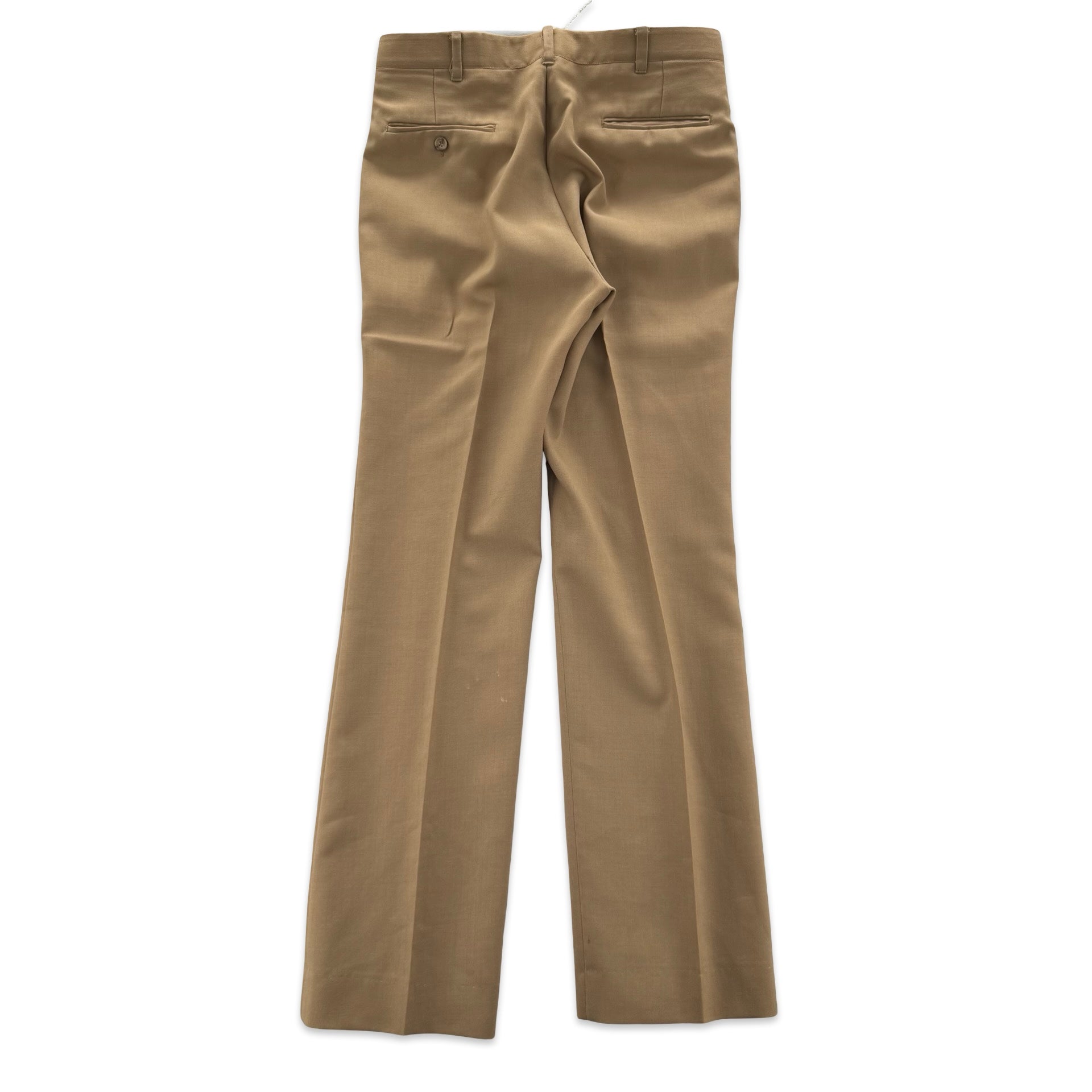 70’s Tan Pleated Trousers (32x34)