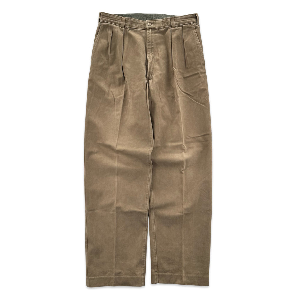 Vintage Mark Shale Khaki Trousers (34x33)
