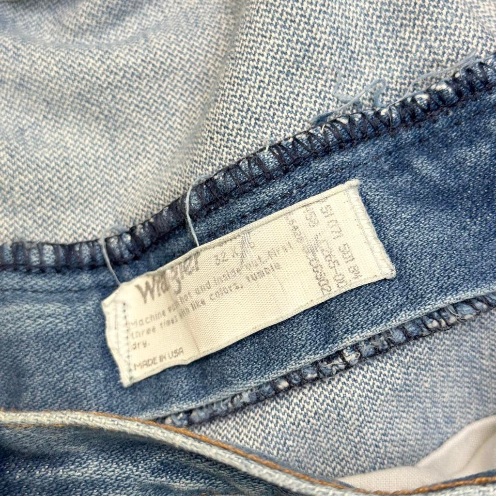 Faded Wrangler Straight Fit Jeans (30x34.5)