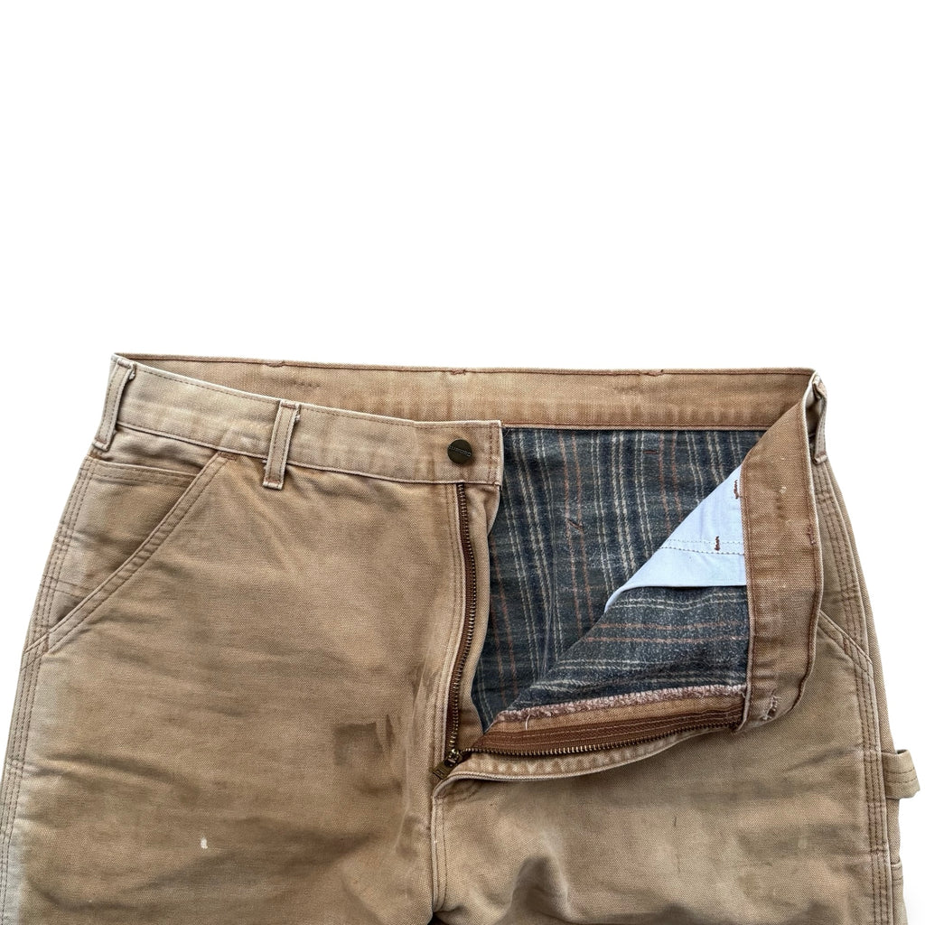 Vintage Blanket Lined Carhartt Carpenter Pants (38x37)