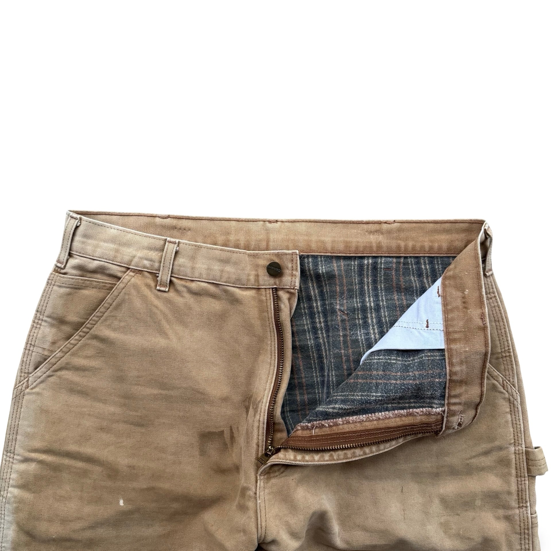 Vintage Blanket Lined Carhartt Carpenter Pants (38x37)