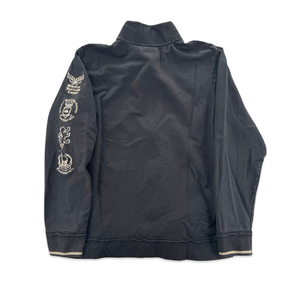 Black Quiksilver Zip Up (XL)