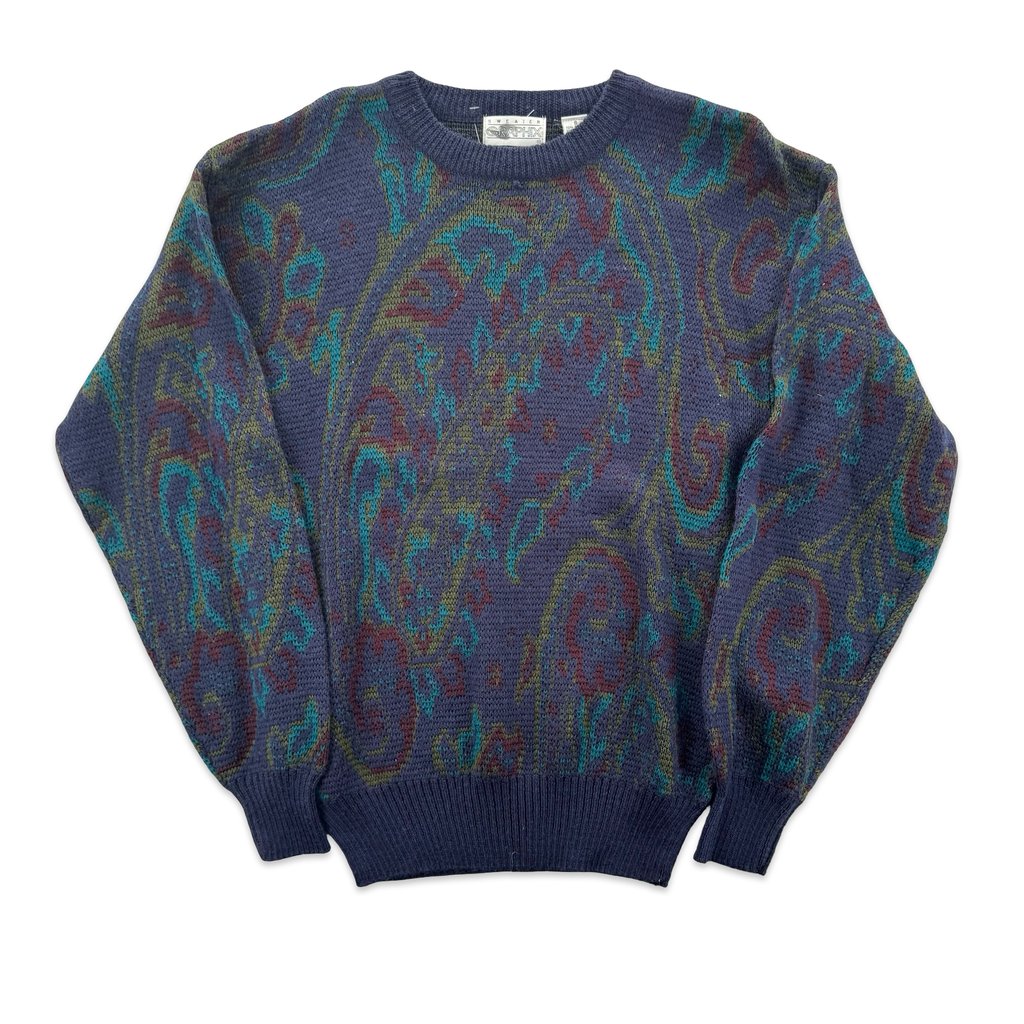 Vintage Sweater Graphix Knit Sweater (S)