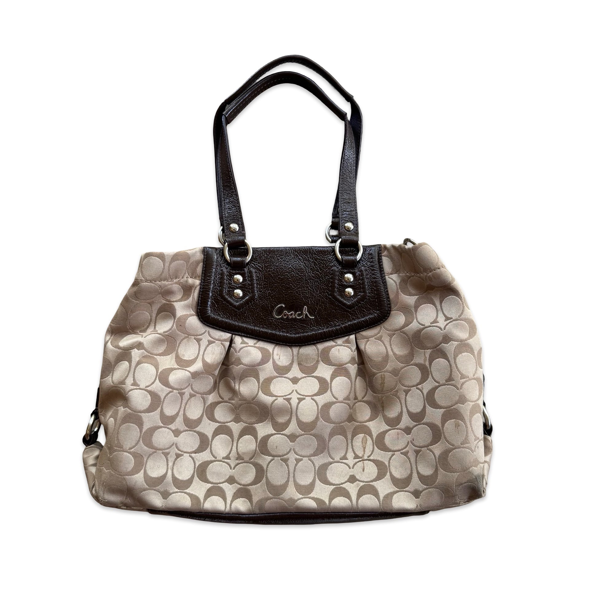 Monogram Coach Purse
