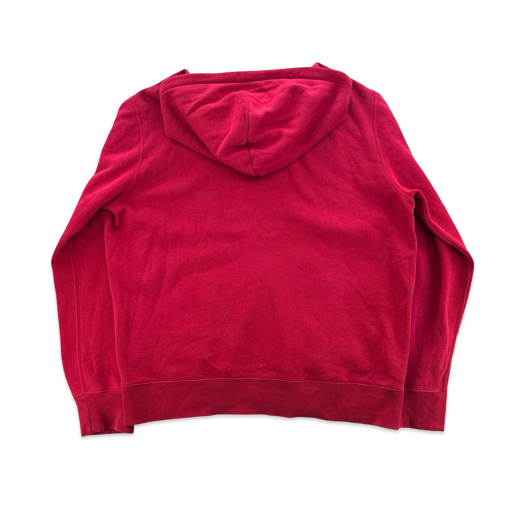 Vintage Red Polo Zip Up (XL)