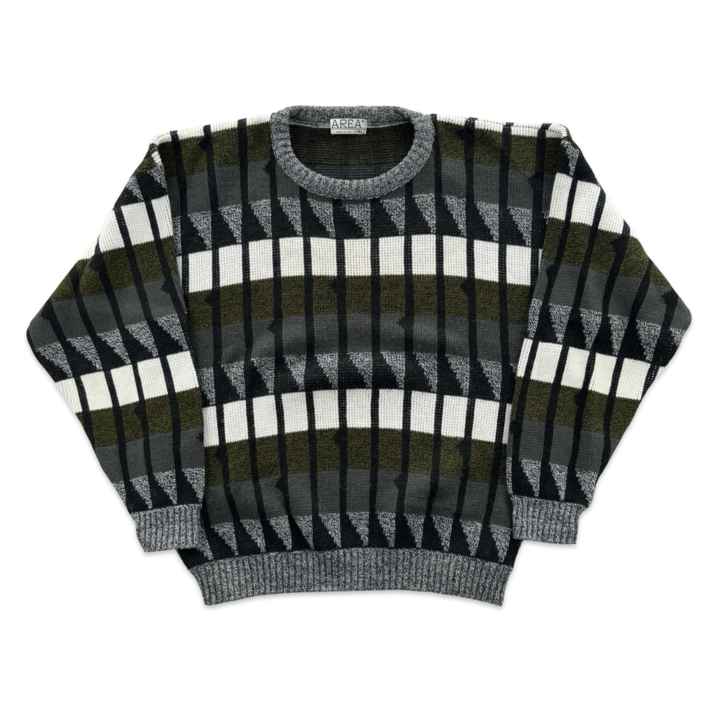 Vintage Area Knit Sweater (M)