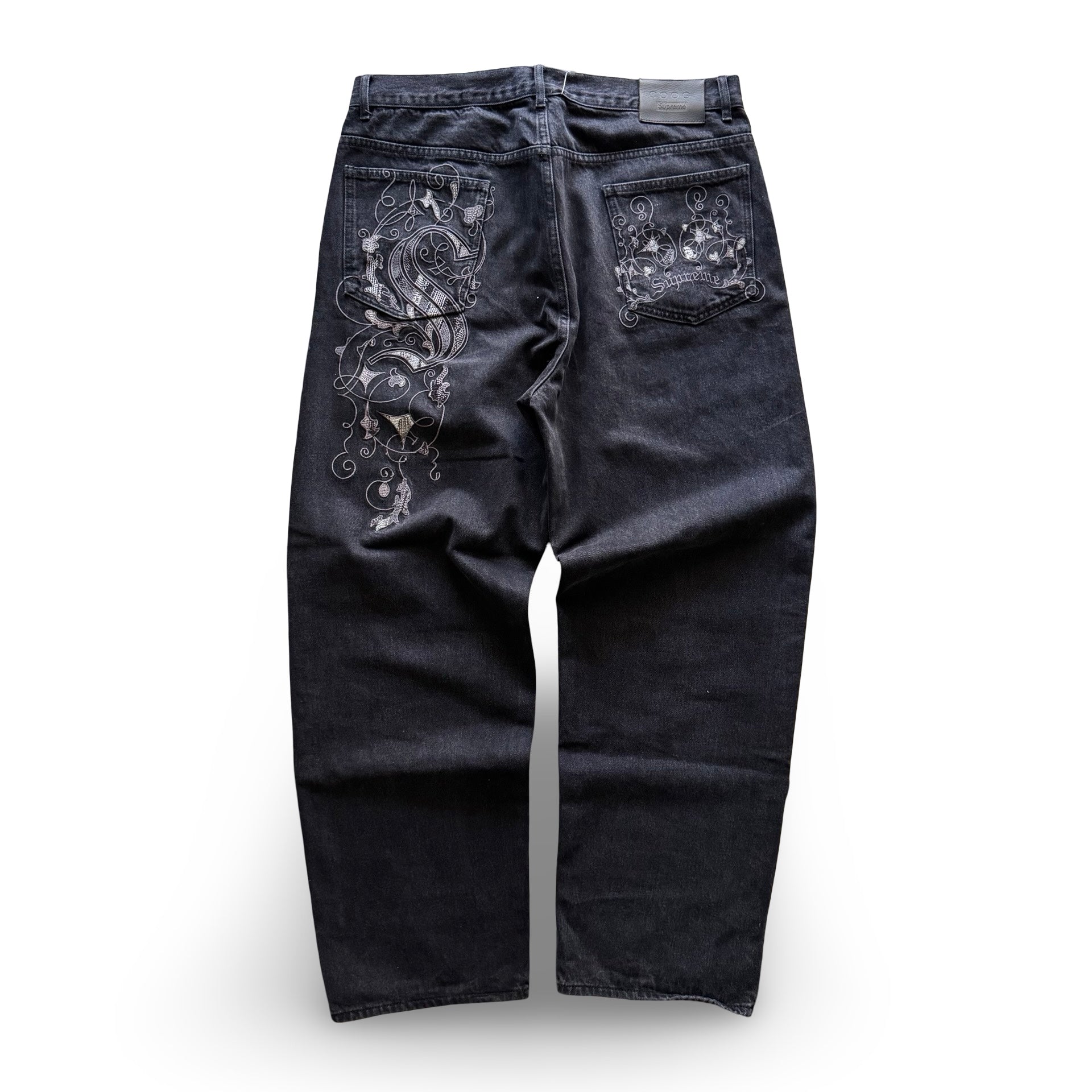 S/S 23 Supreme X Coogi Embroidered Jeans (36x31)